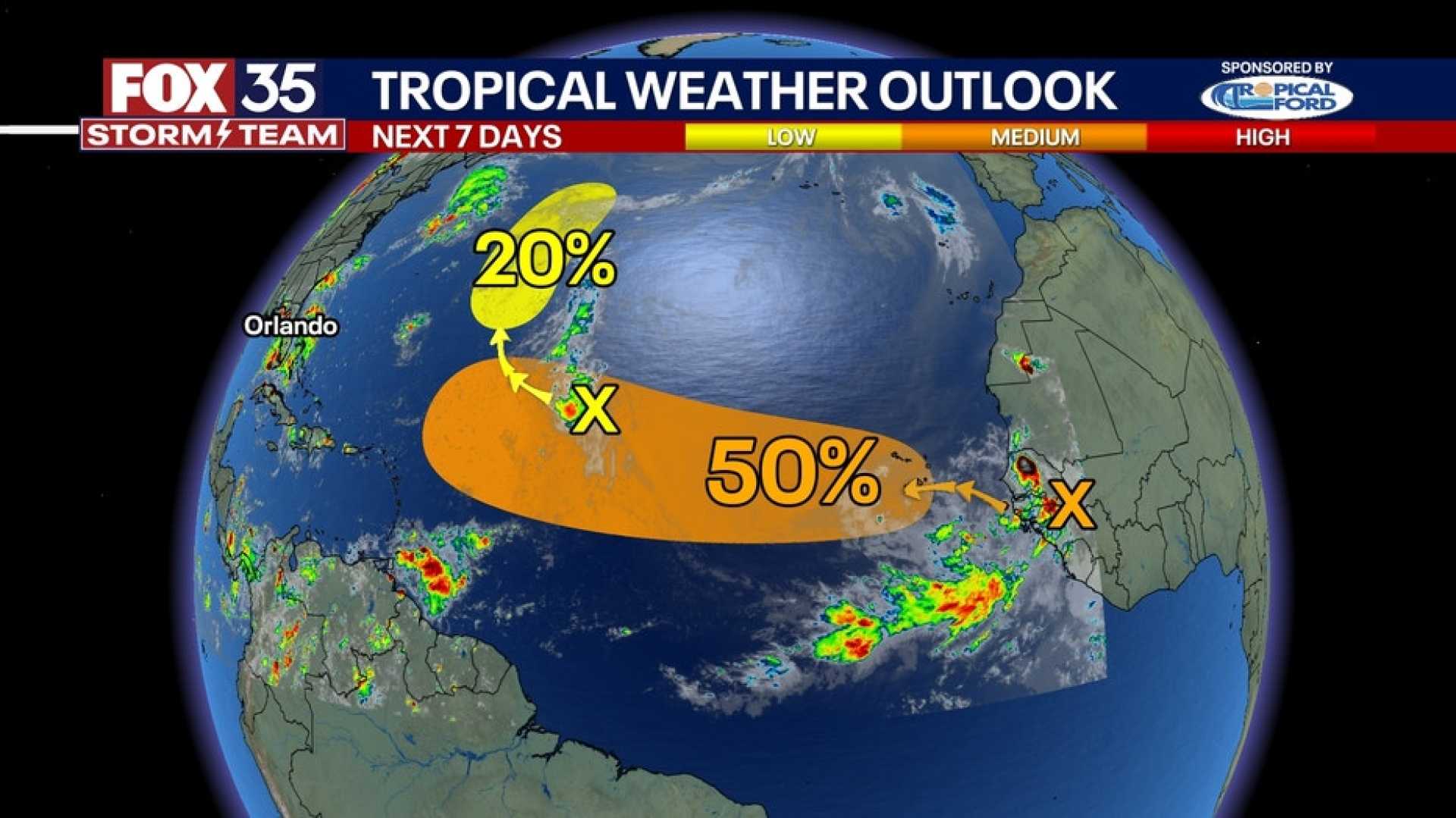 Tropical Wave Atlantic Storm Forecast