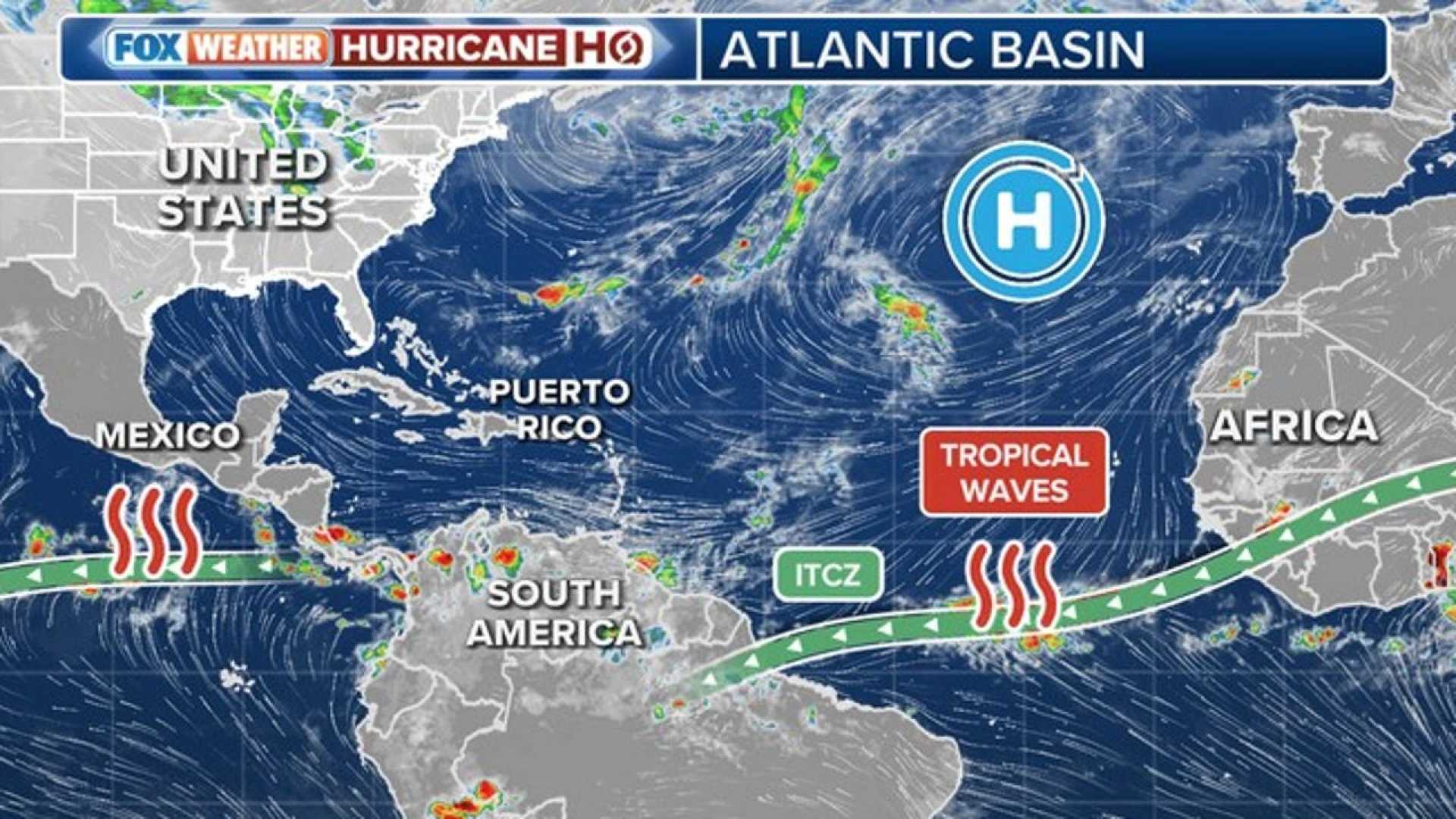Tropical Wave Hurricane Forecast