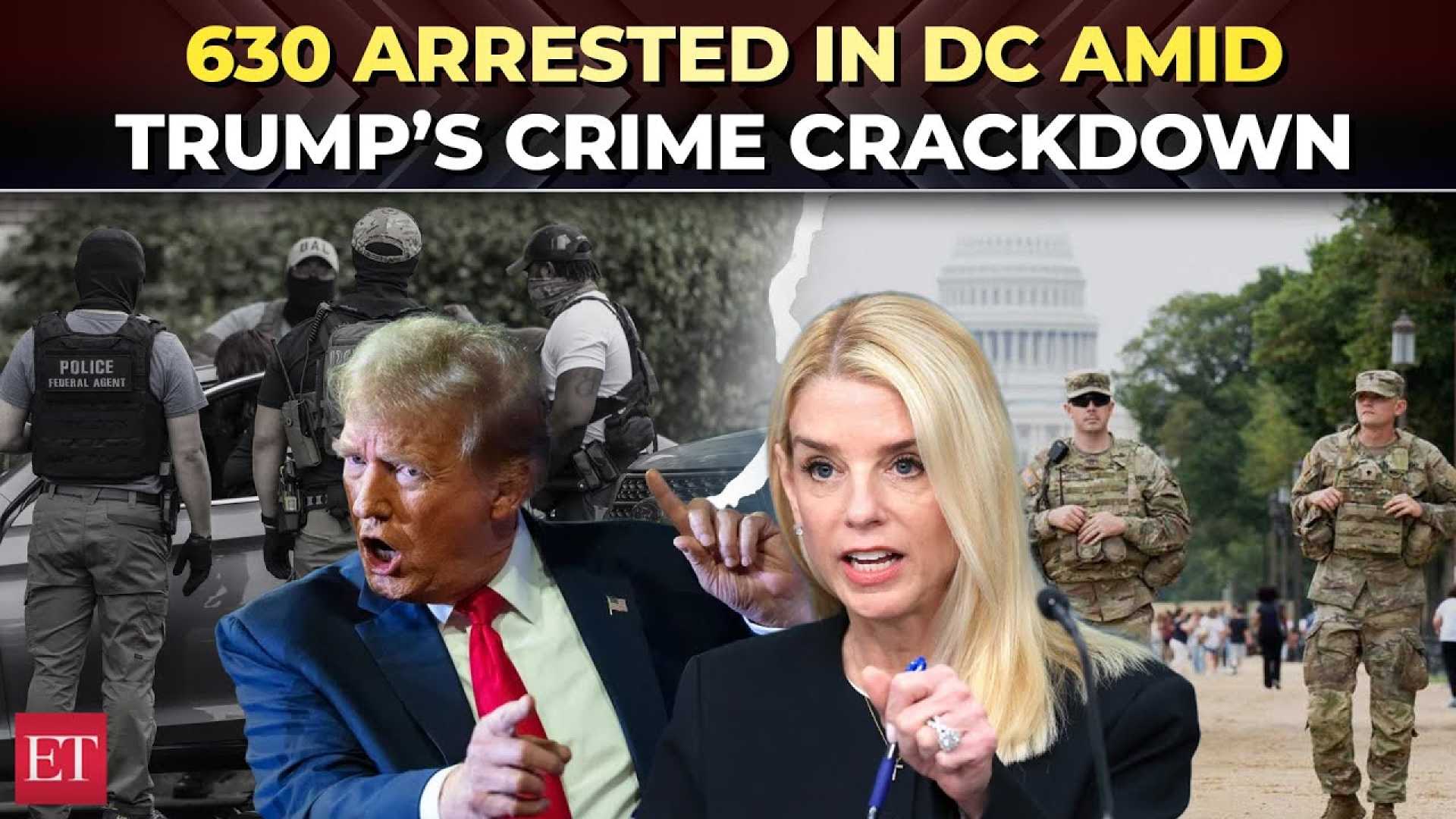 Trump D.c. Crime Crackdown News