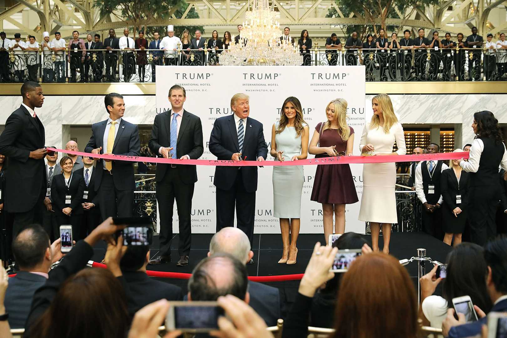 Trump International Hotel Ribbon Cutting Event