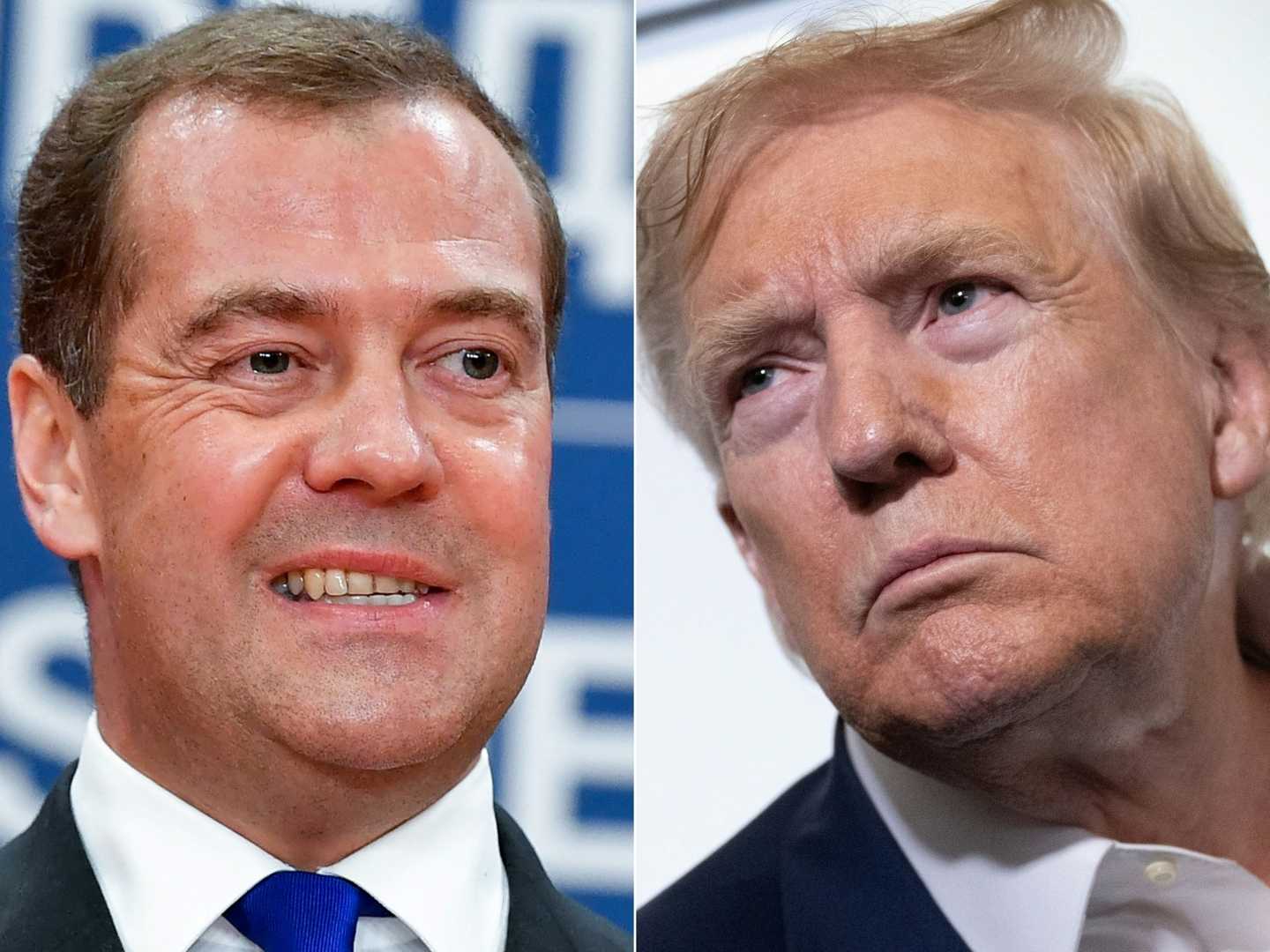 Trump Nuclear Submarines Medvedev