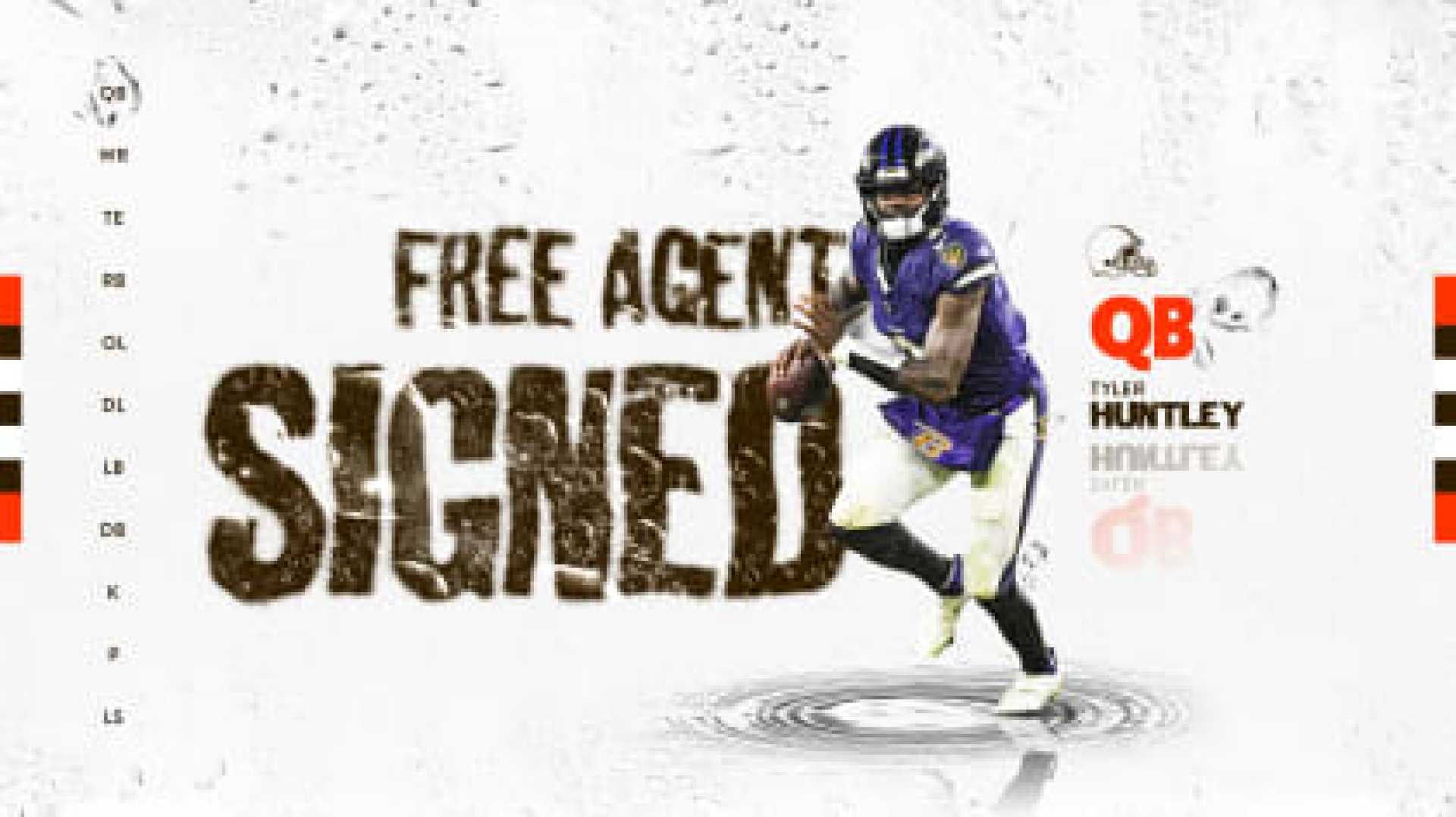Tyler Huntley Cleveland Browns Signing