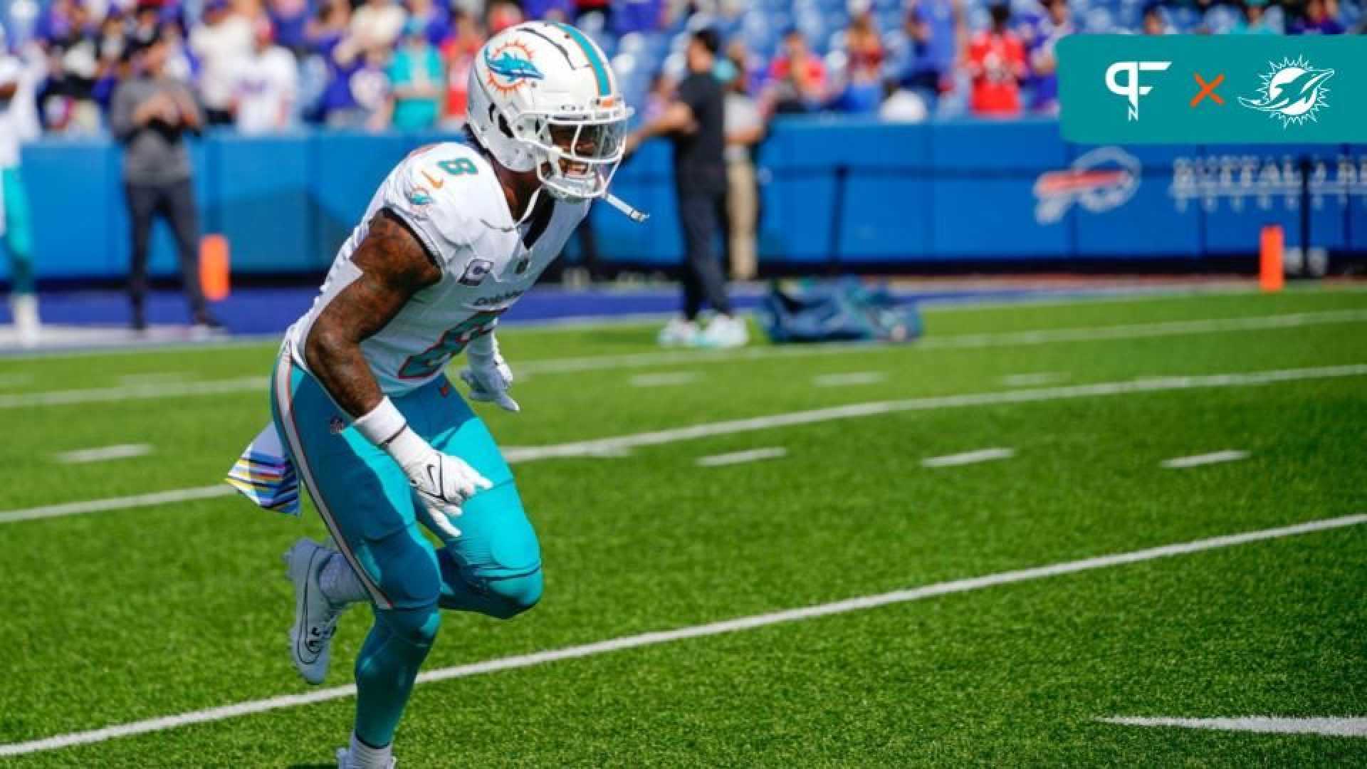 Tyreek Hill Dolphins Practice Injury