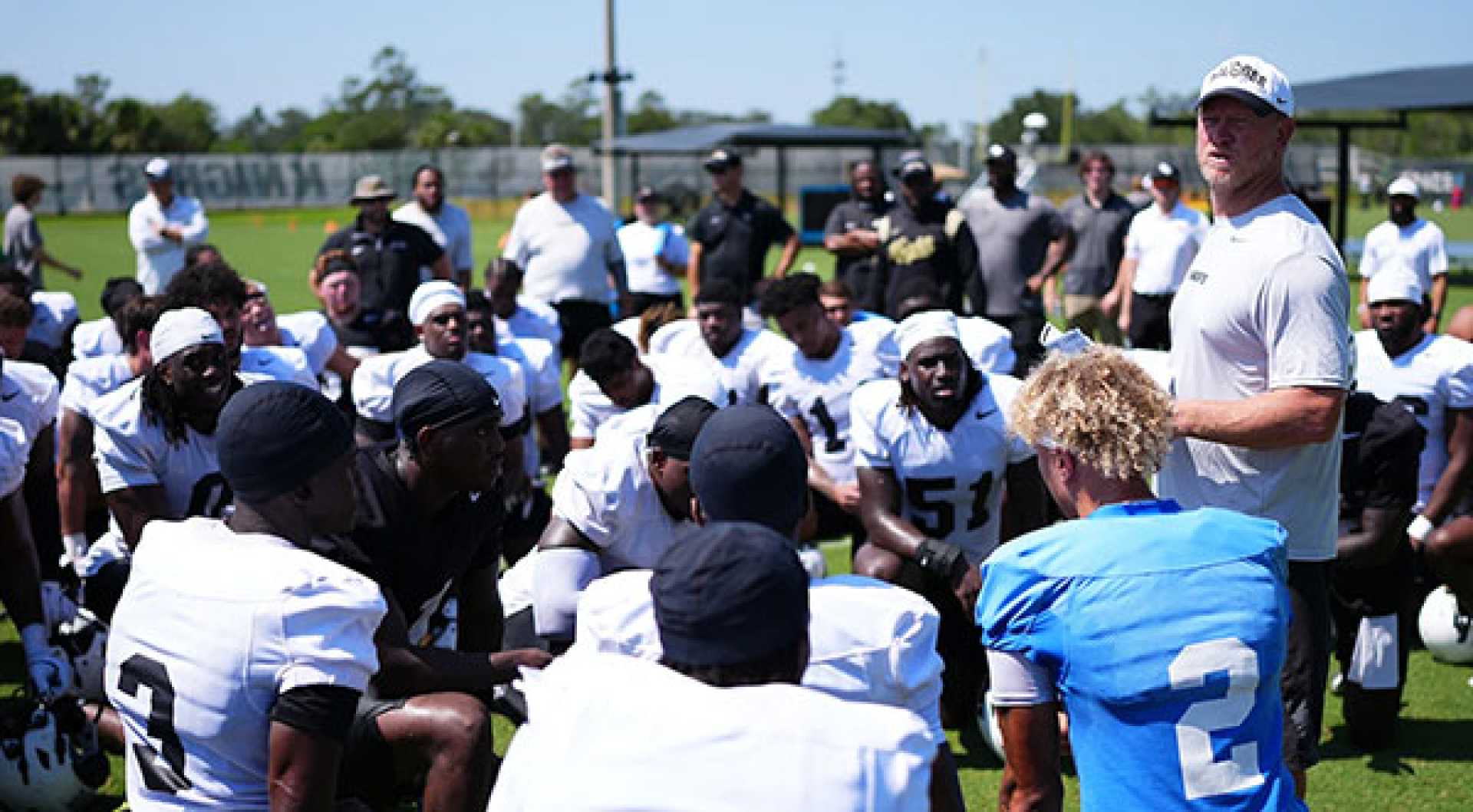 Ucf Knights Football Team Preparation