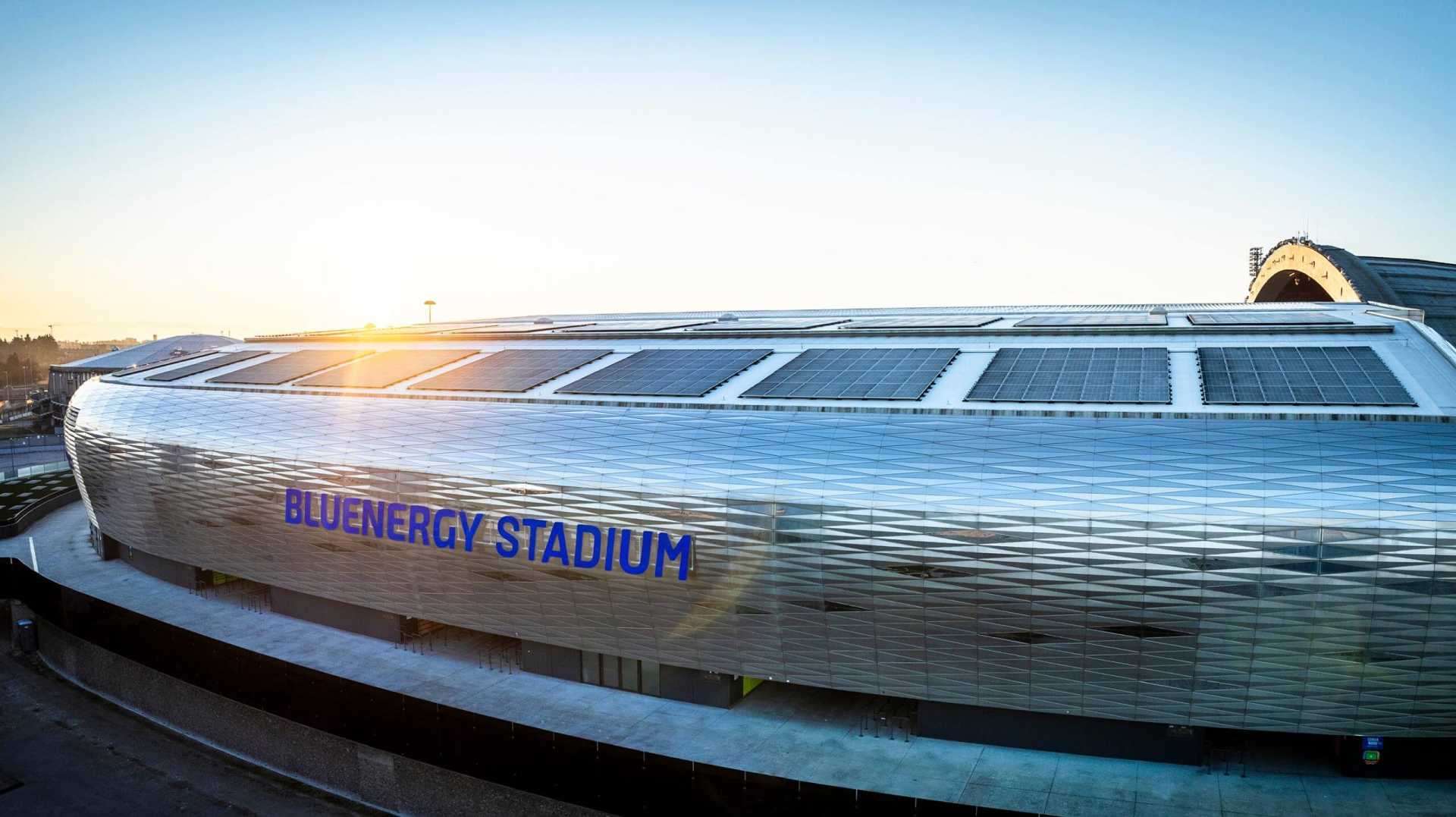 Udinese Stadium Solar Panels Sustainability