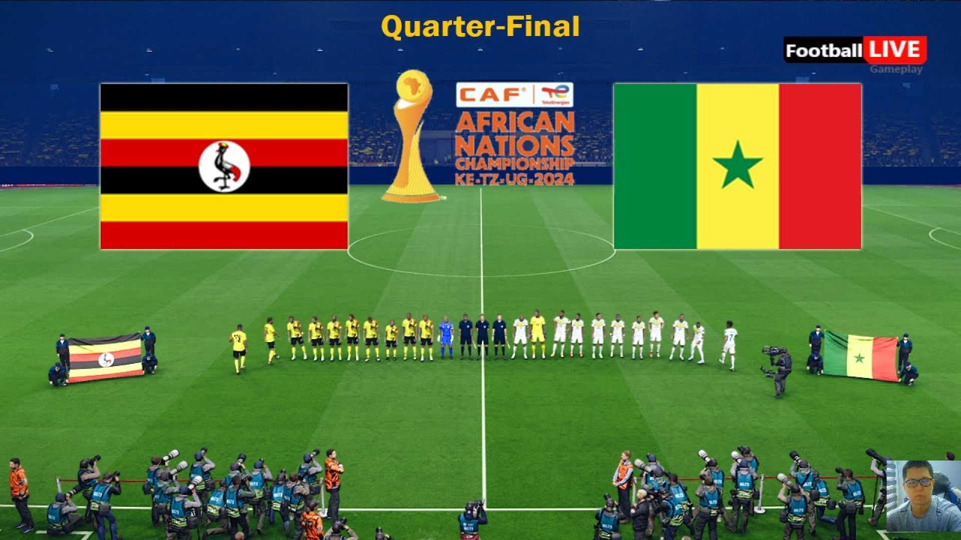 Uganda Vs Senegal Football Match