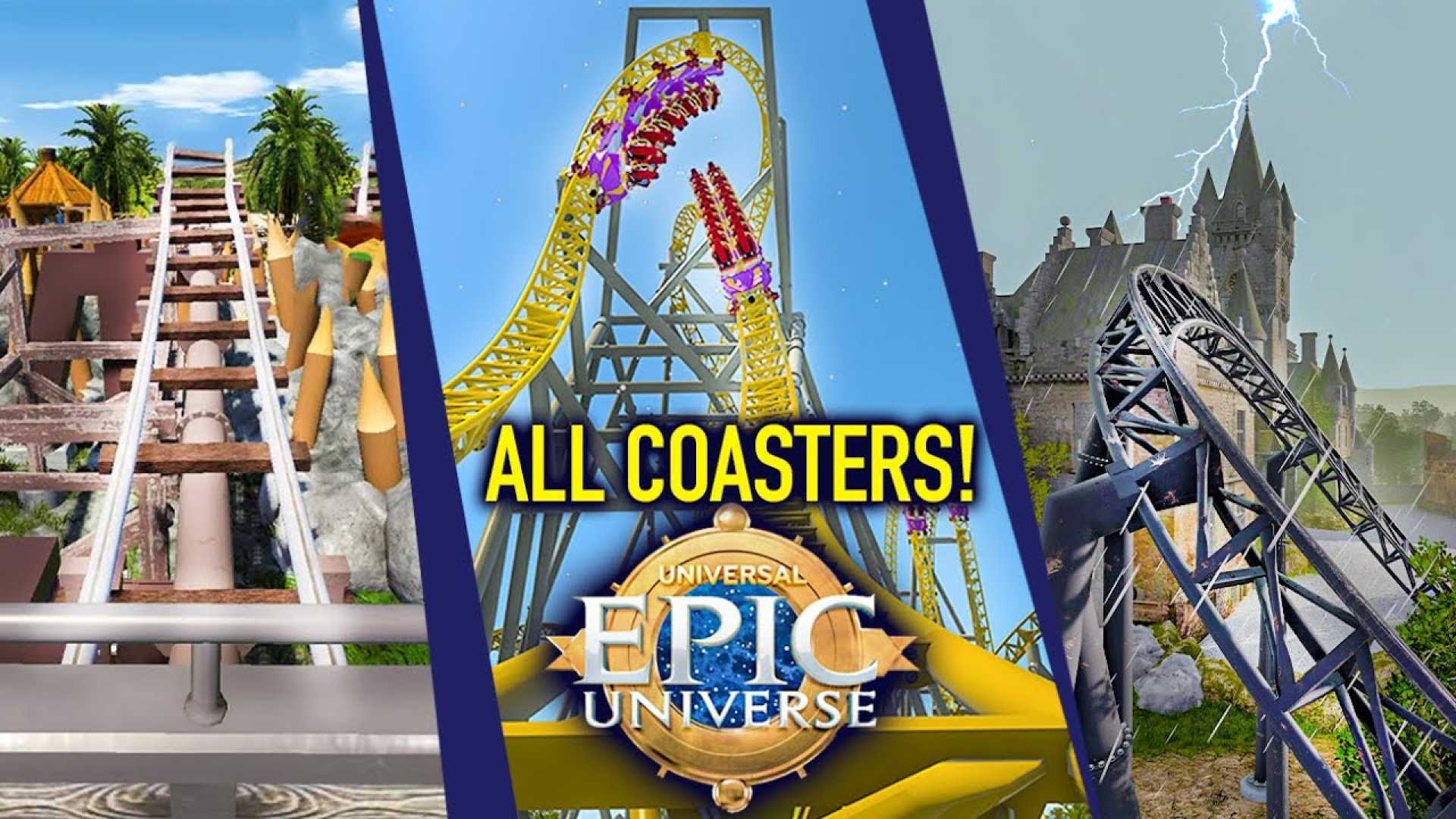 Universal Orlando Epic Universe Attractions