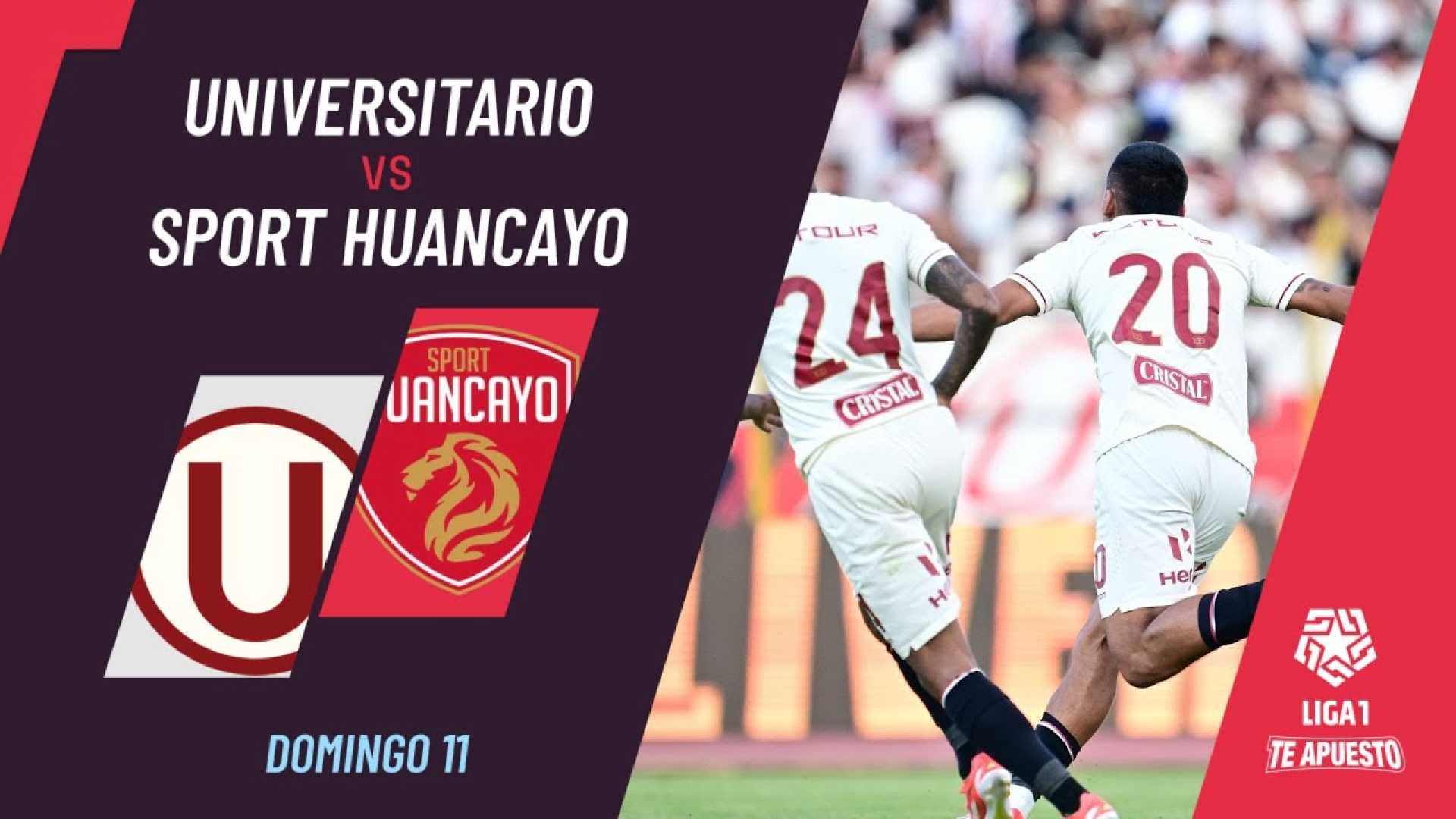 Universitario Vs Sport Huancayo Soccer Match