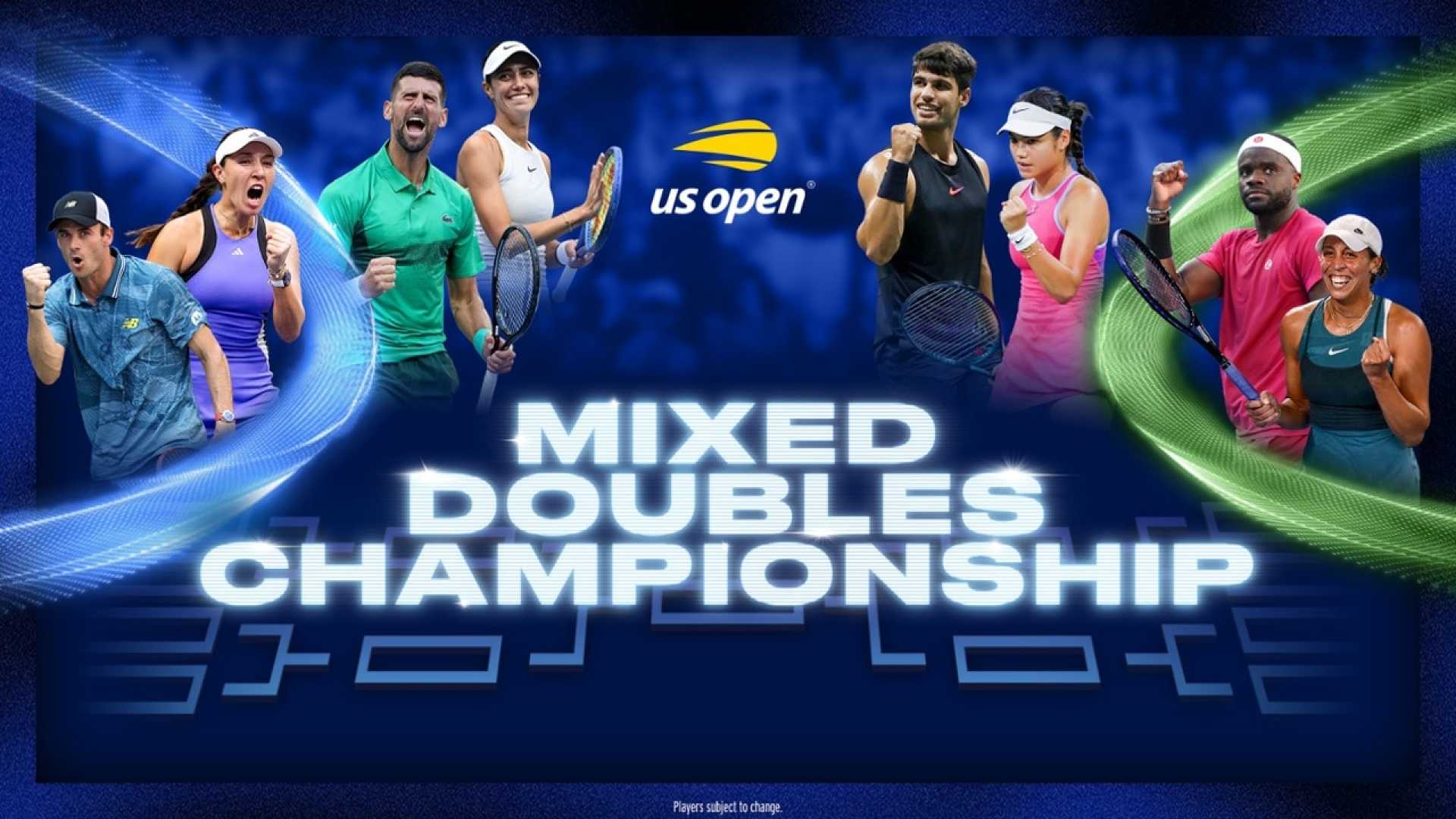 Us Open Mixed Doubles Championship Tennis