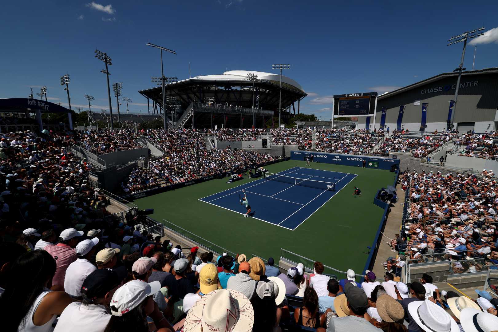 Us Open Tennis Crowd Atmosphere