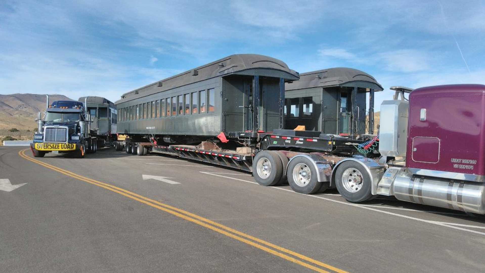 Virginia City Steam Train 1923 Paramount Series