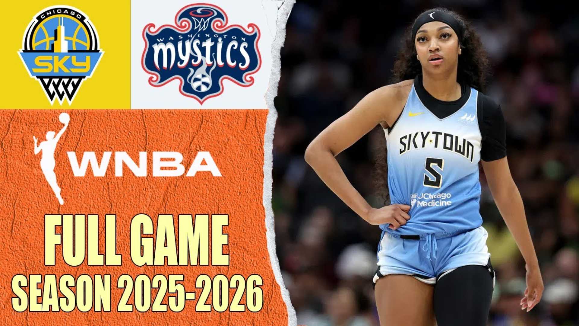 Washington Mystics Chicago Sky Wnba Game