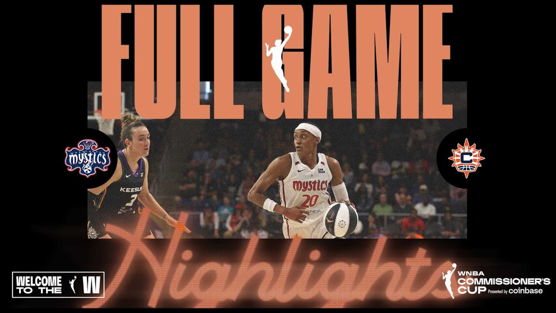 Washington Mystics Connecticut Sun Game