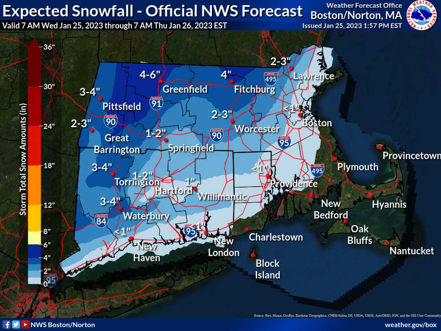 Weather Forecast New England