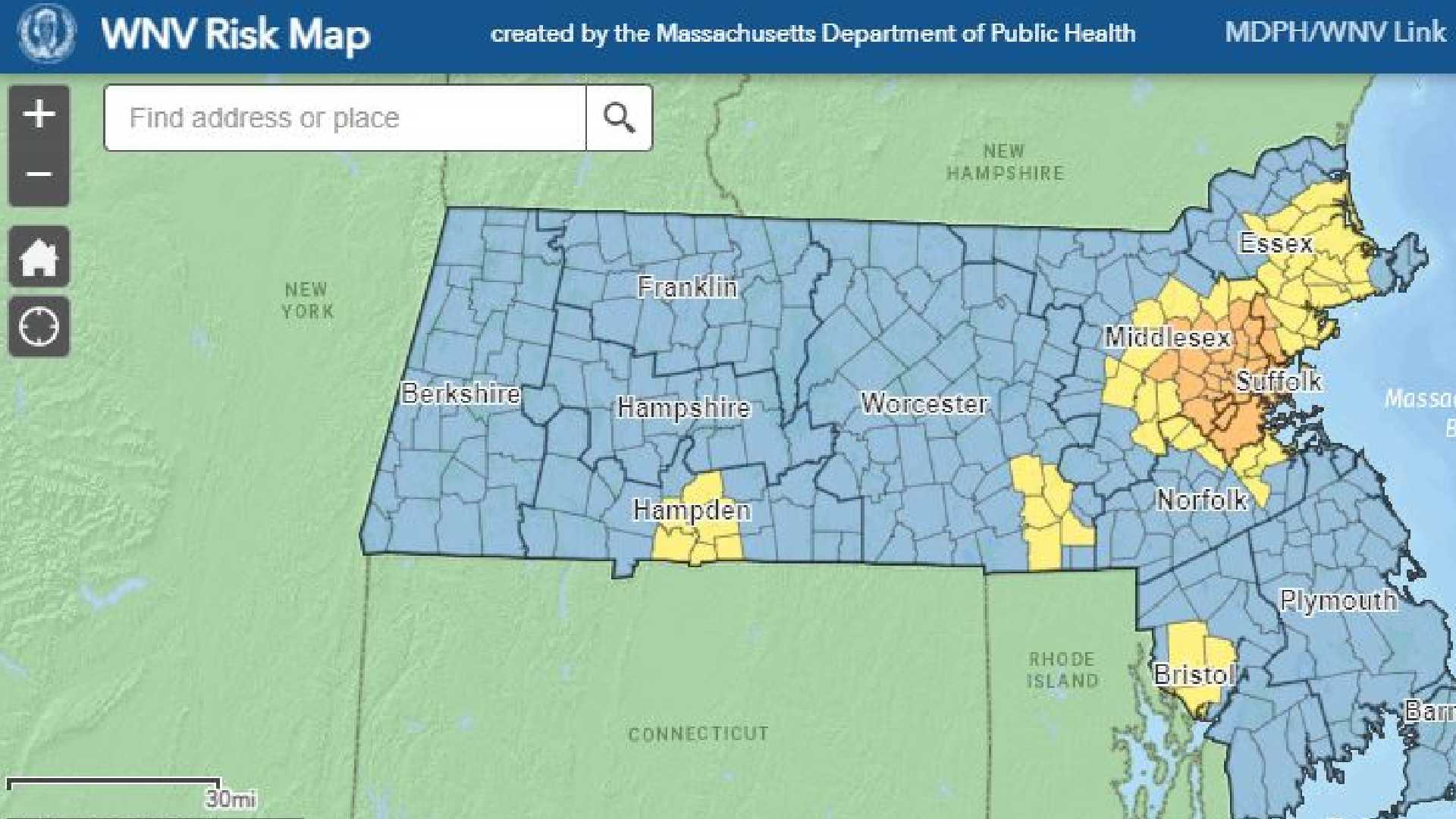 West Nile Virus Massachusetts Health