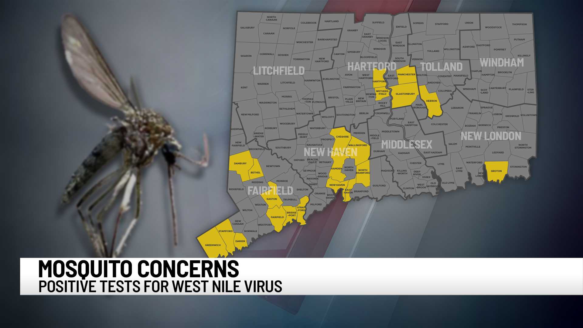 West Nile Virus Mosquitoes Connecticut