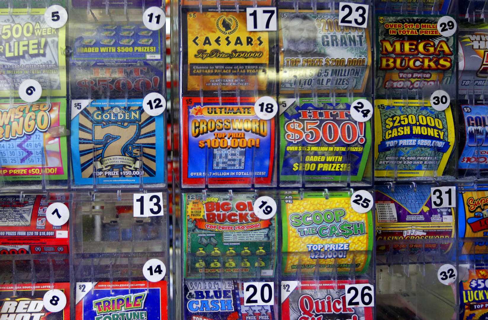 West Virginia Lottery Ticket