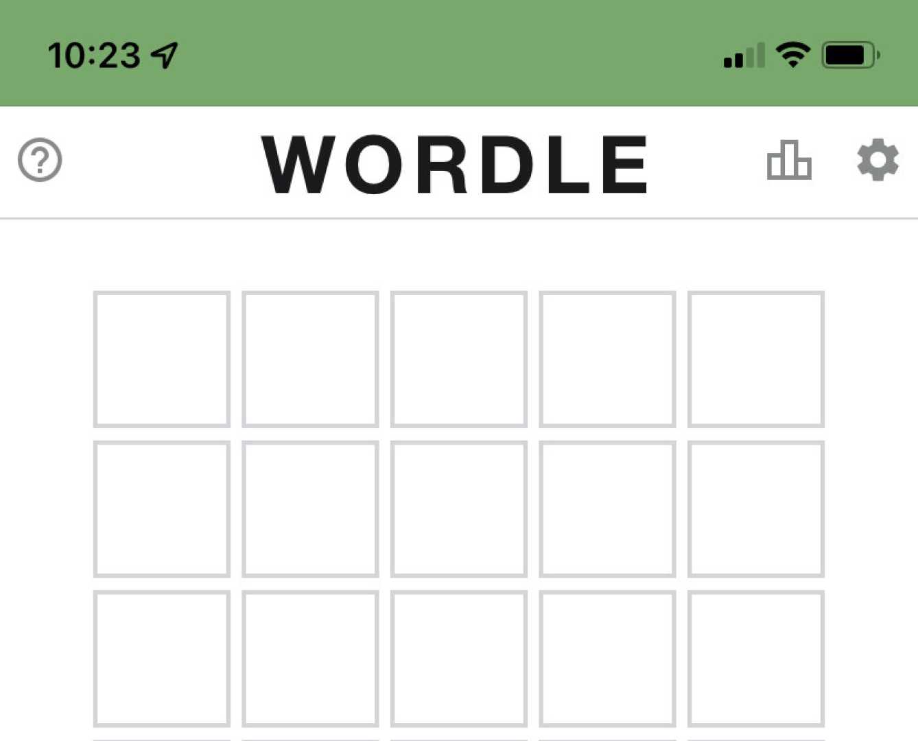 Wordle Daily Puzzle Game