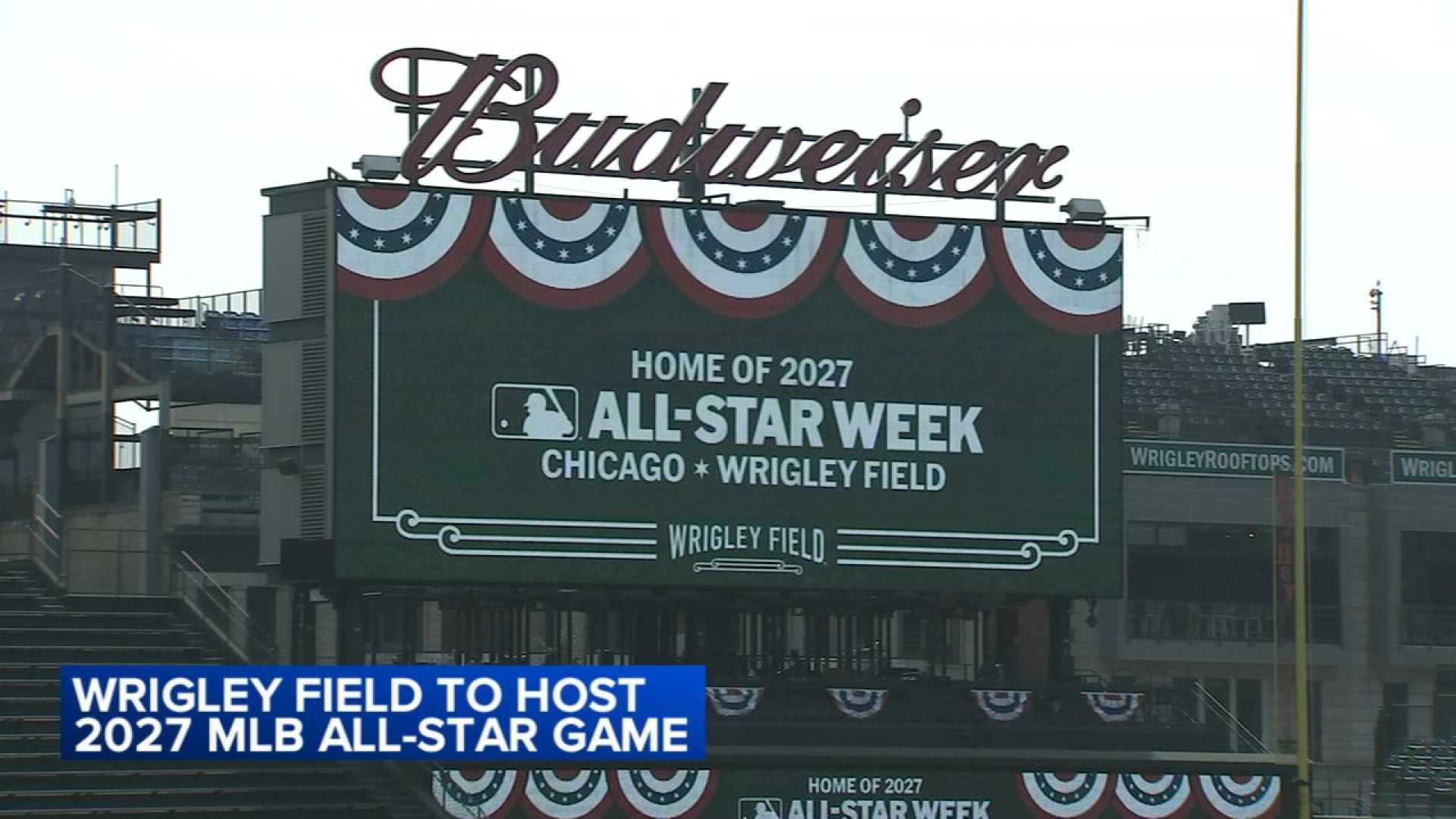 Wrigley Field Mlb All Star Game 2027