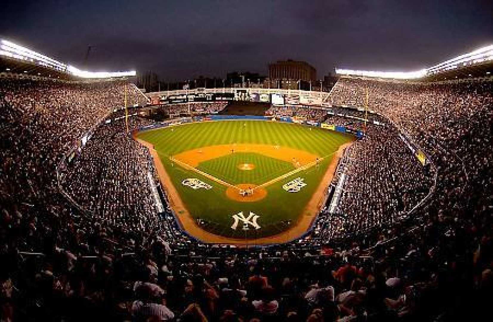 Yankees Game Night At Yankee Stadium
