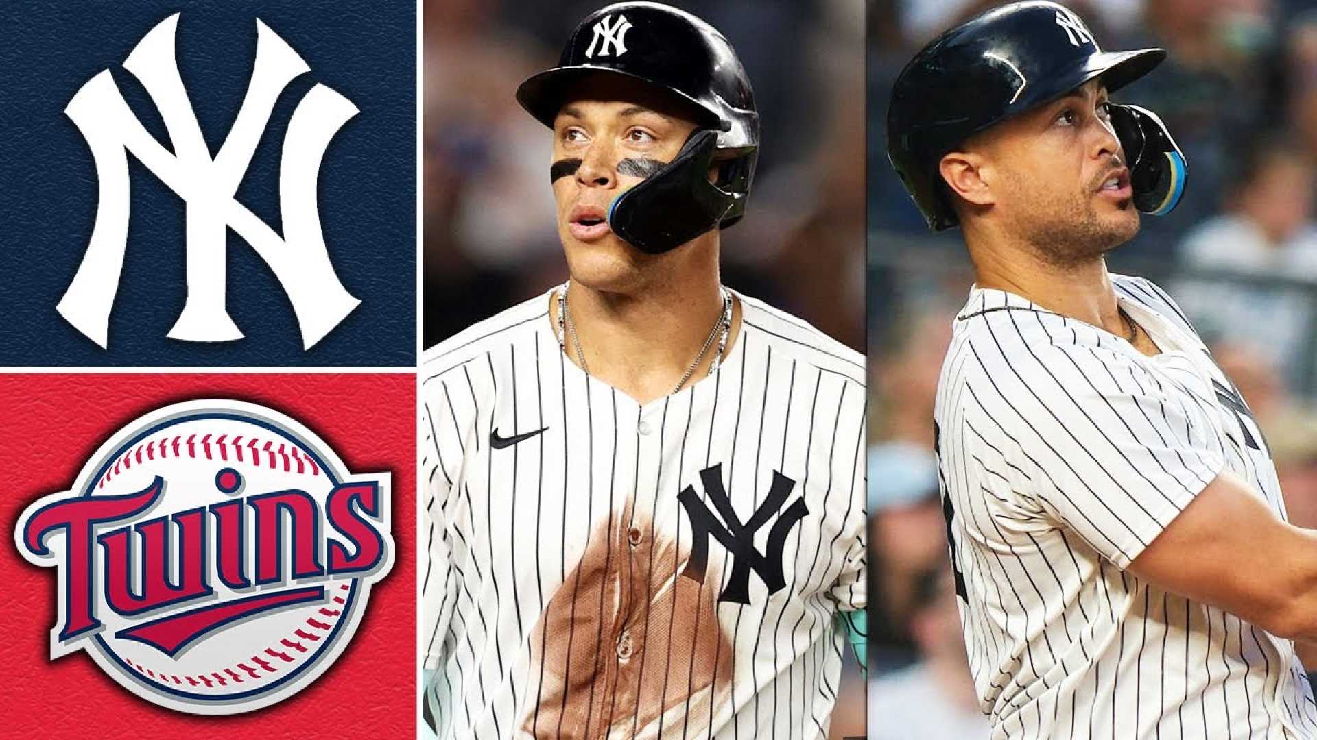 Yankees Twins Baseball Game