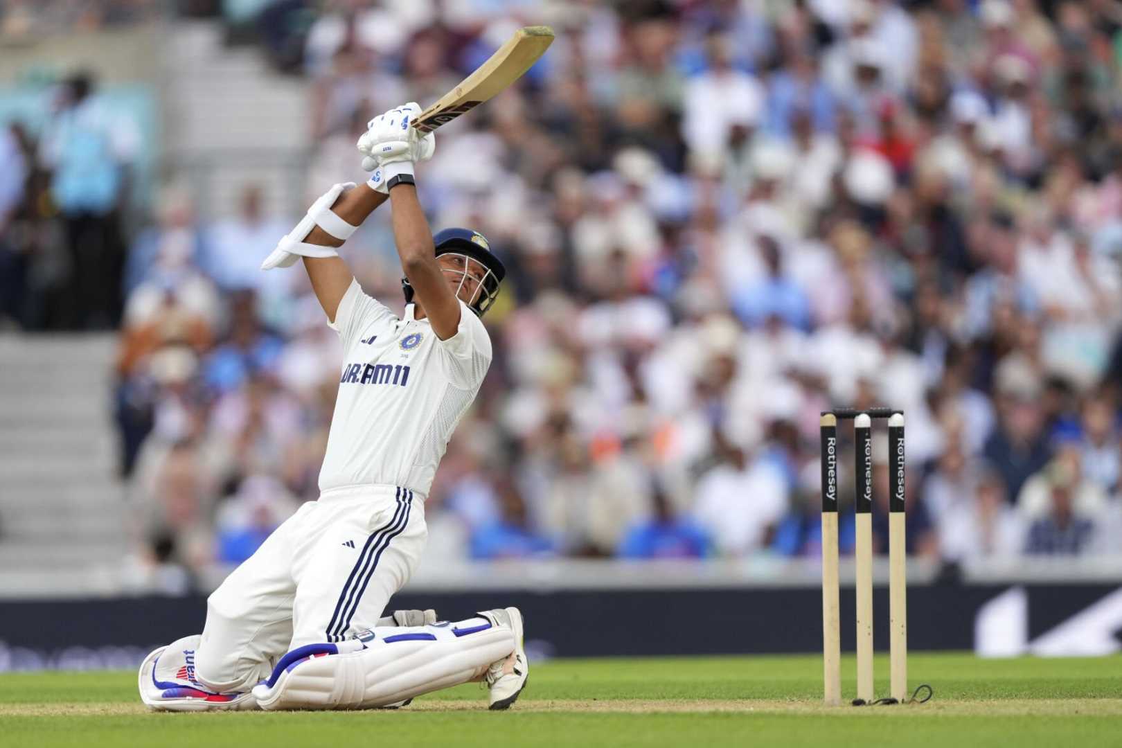 Yashasvi Jaiswal Cricket Match Action