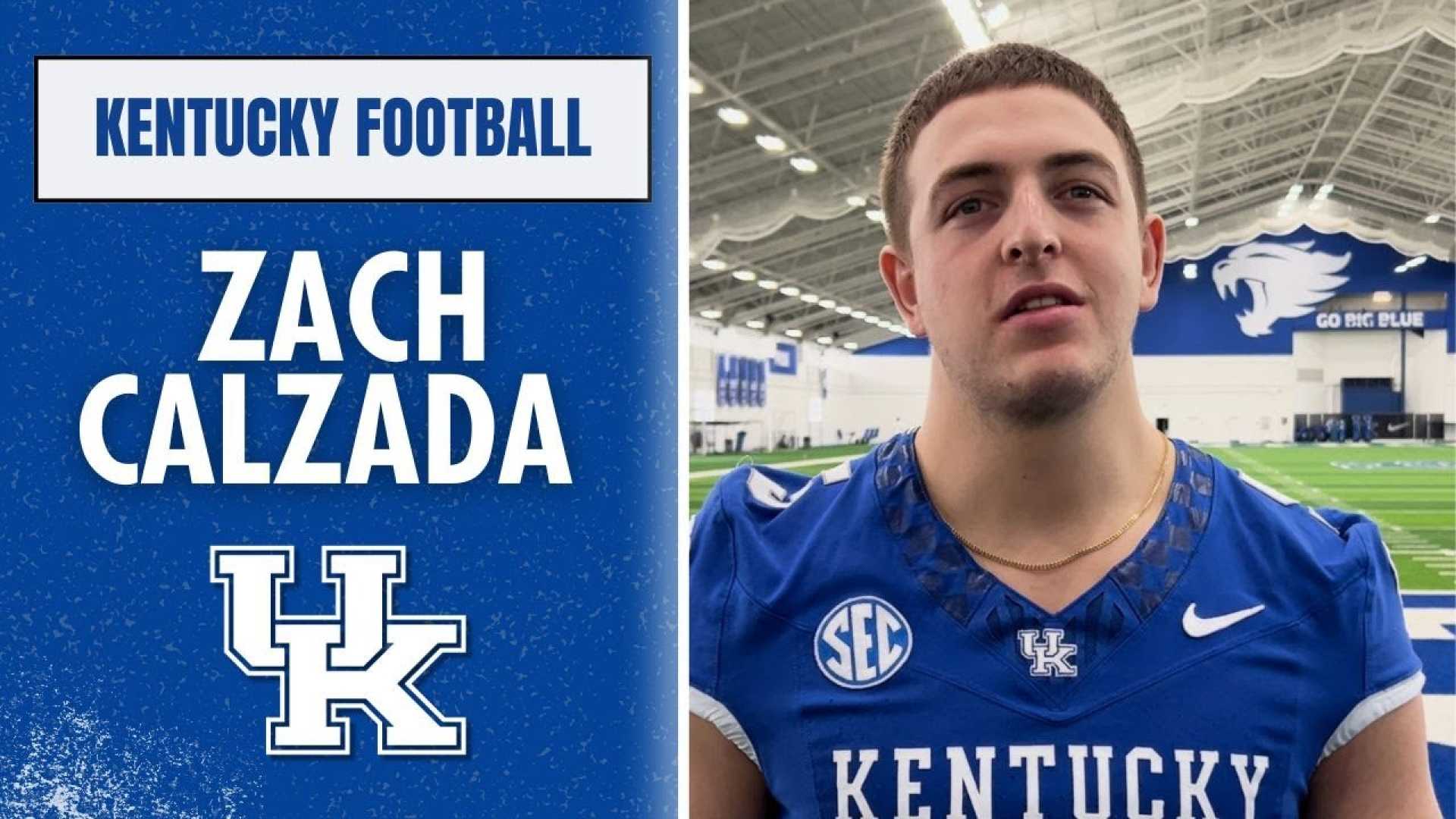 Zach Calzada Kentucky Football