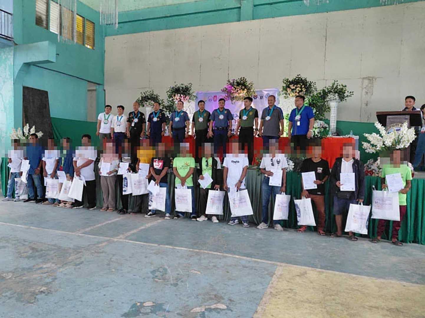 Zamboanga Sibugay Drug Reformation Program Graduation