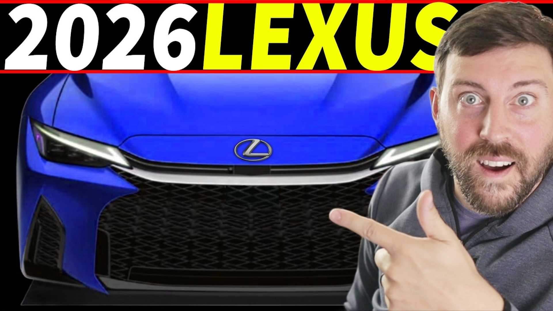 2026 Lexus Is Updated Sedan