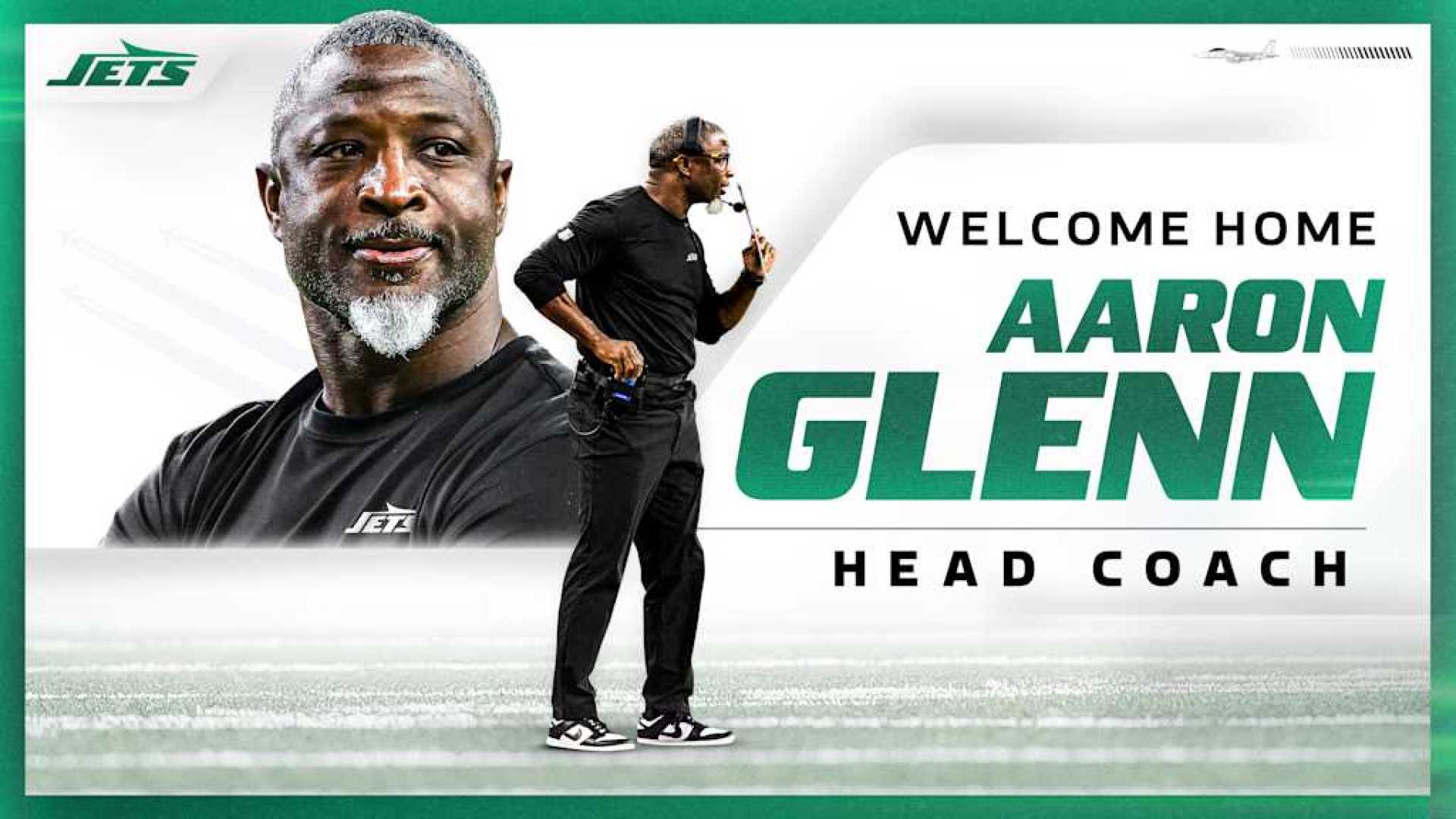 Aaron Glenn New York Jets Coach