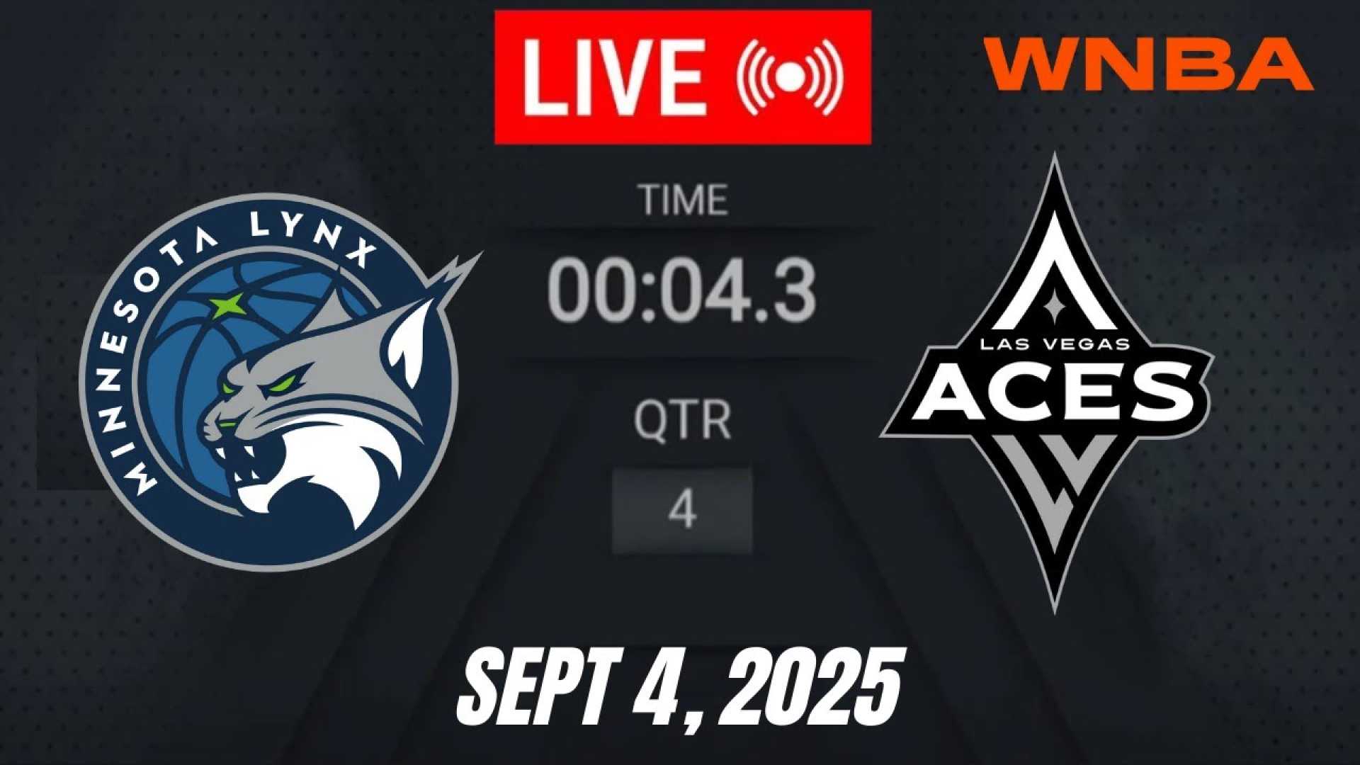 Aces Lynx Wnba Game September 4 2025
