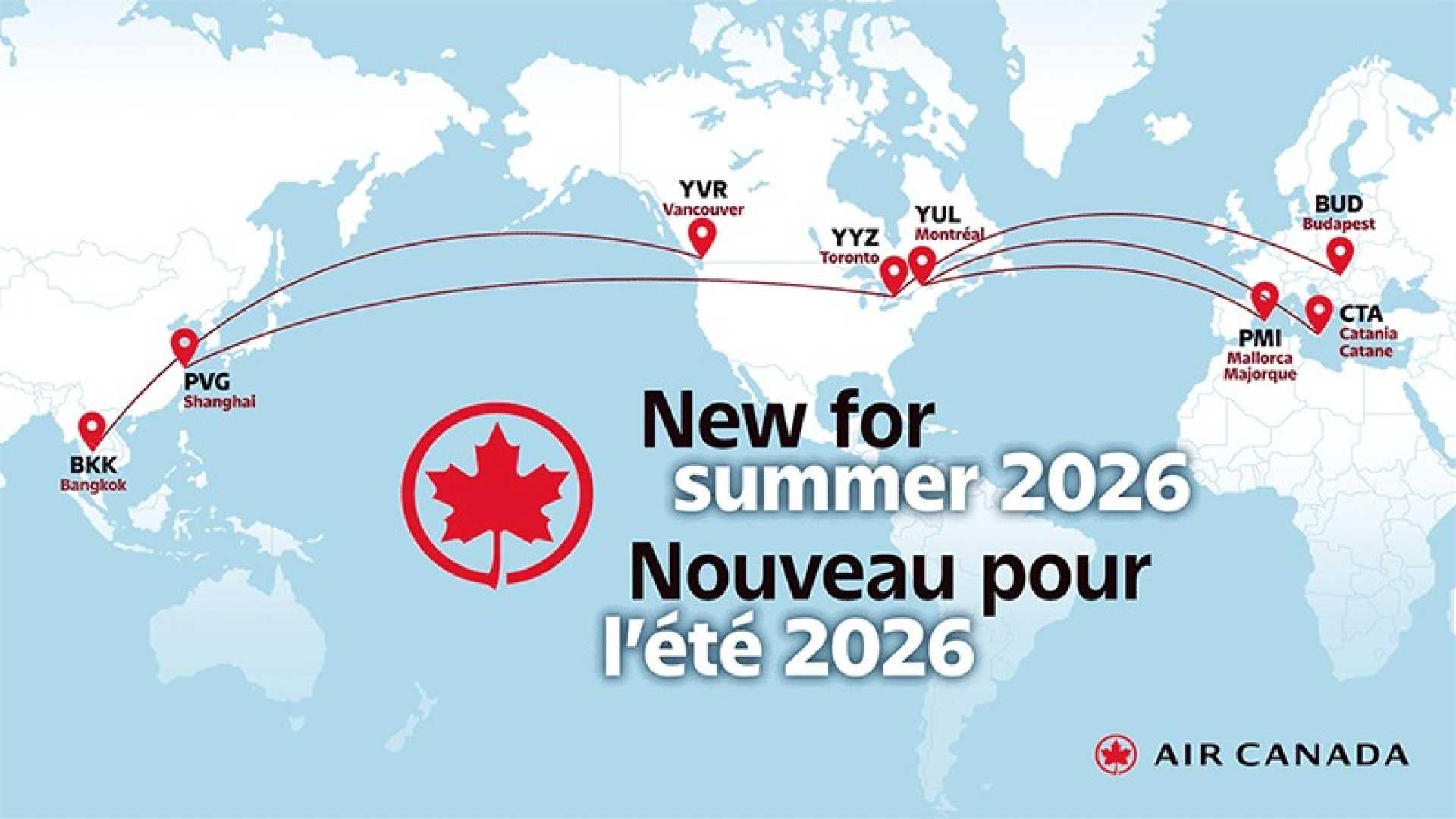 Air Canada Routes Expansion May 2026