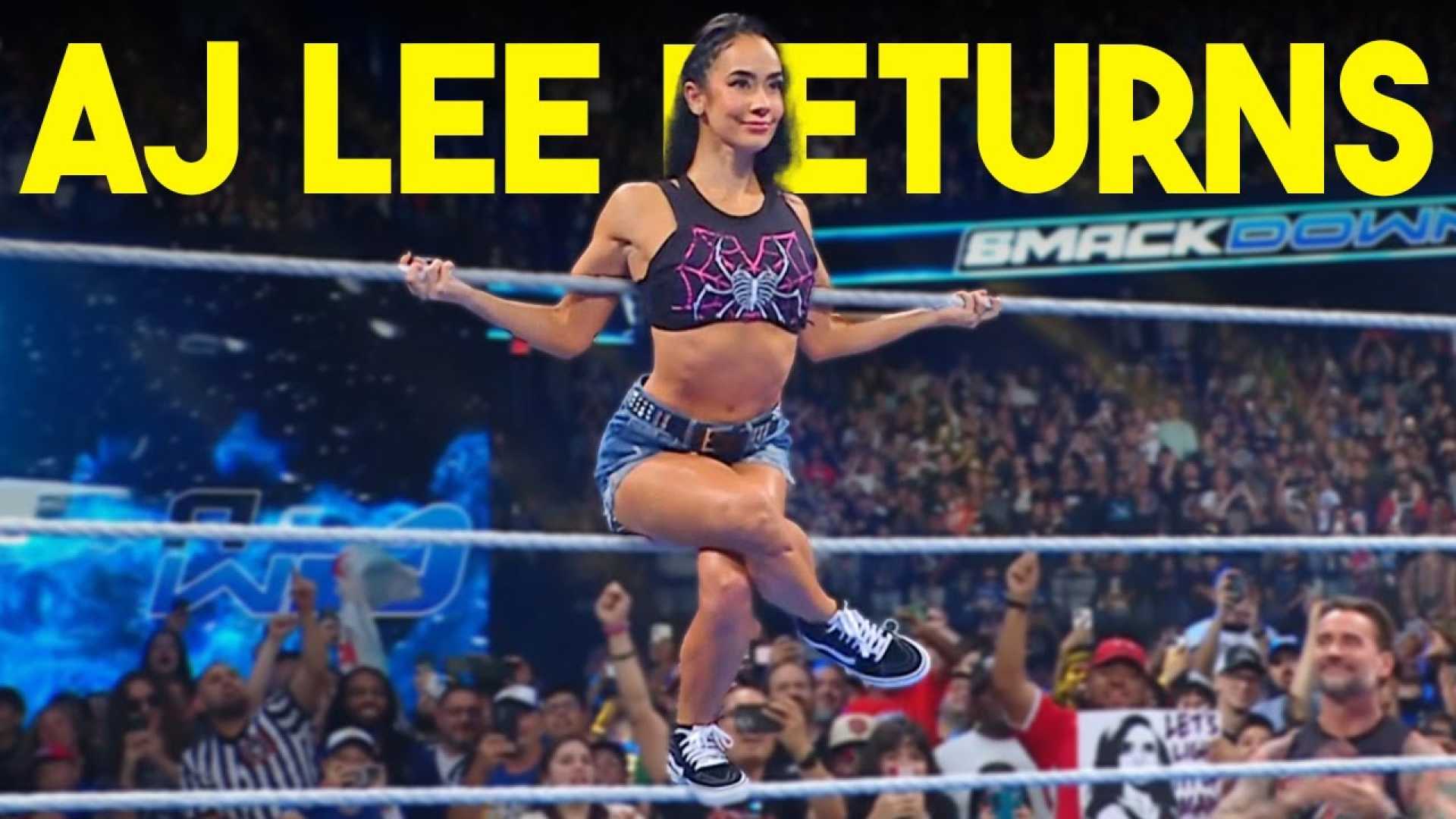 Aj Lee Wwe Return News