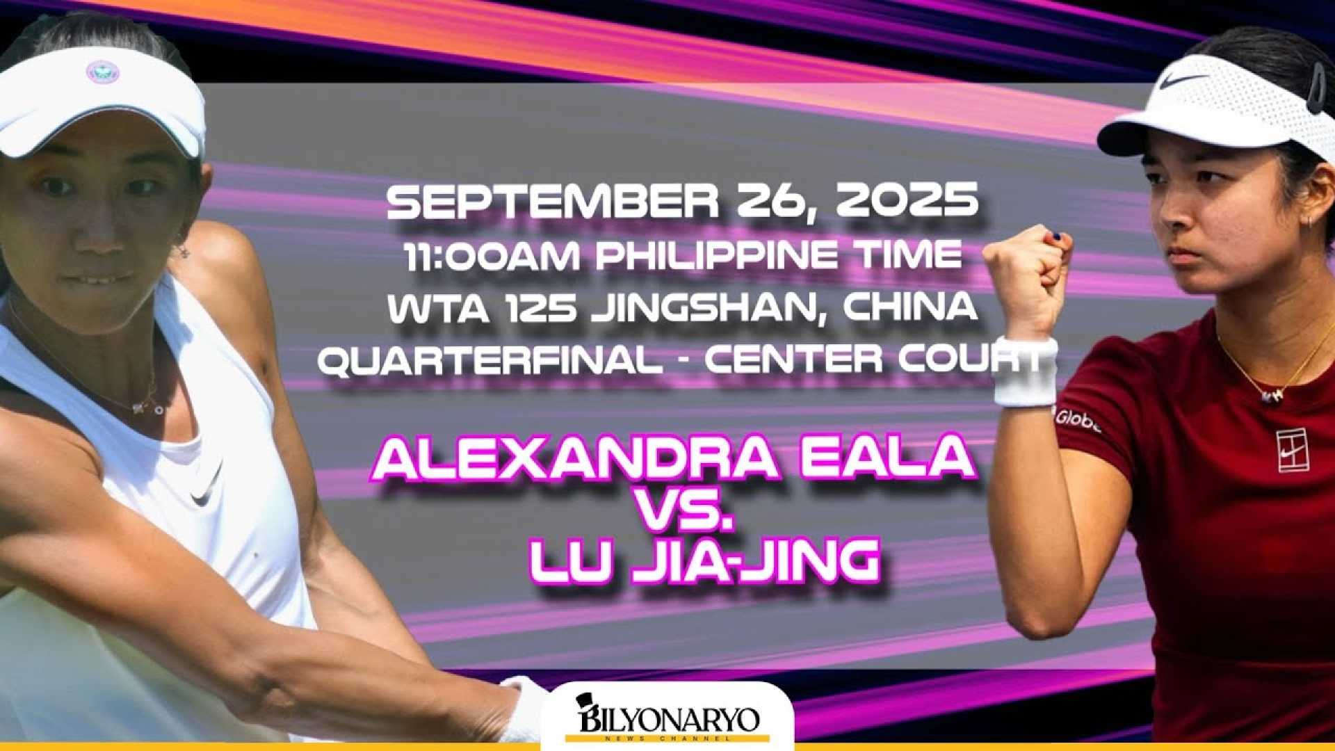 Alex Eala Tennis Quarterfinals China