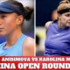 Amanda Anisimova Karolína Muchová Tennis Match