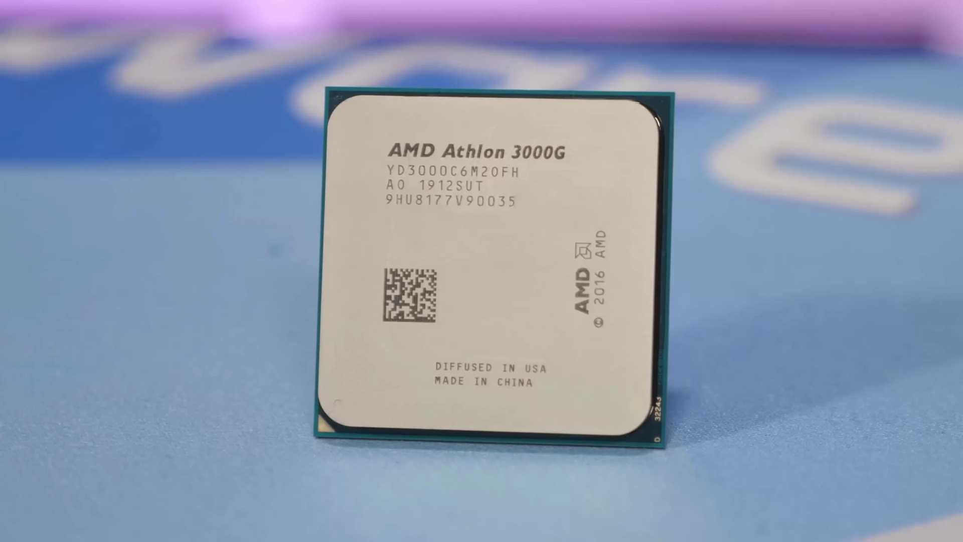 Amd Athlon 3000g Processor Launch