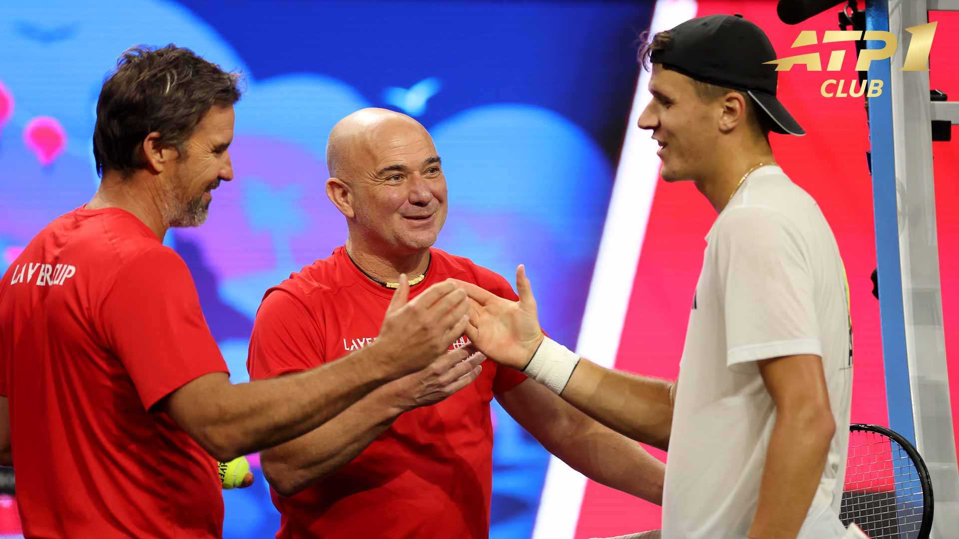 Andre Agassi Laver Cup Team Captain