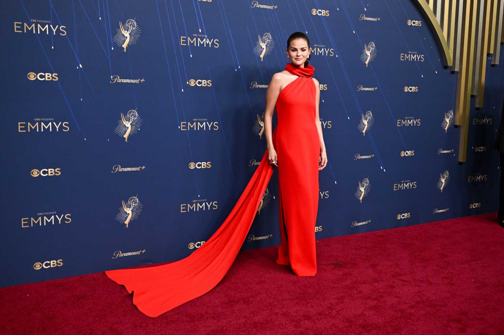 Angela Bassett 2025 Emmys Red Carpet