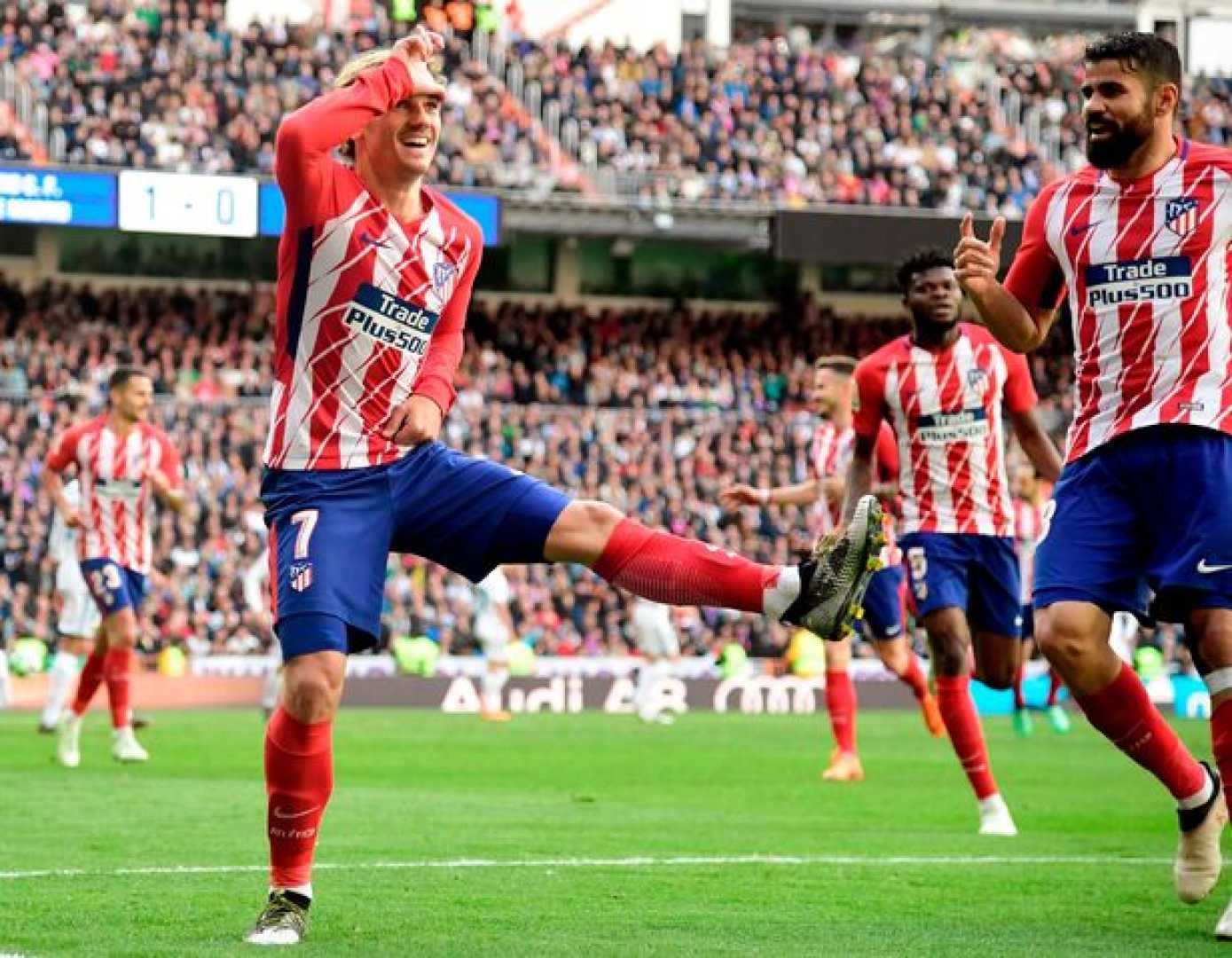 Antoine Griezmann Atletico Madrid Celebration
