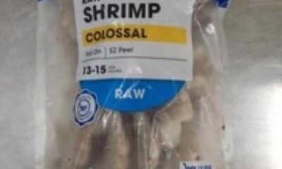 Aquastar Shrimp Recall Contamination