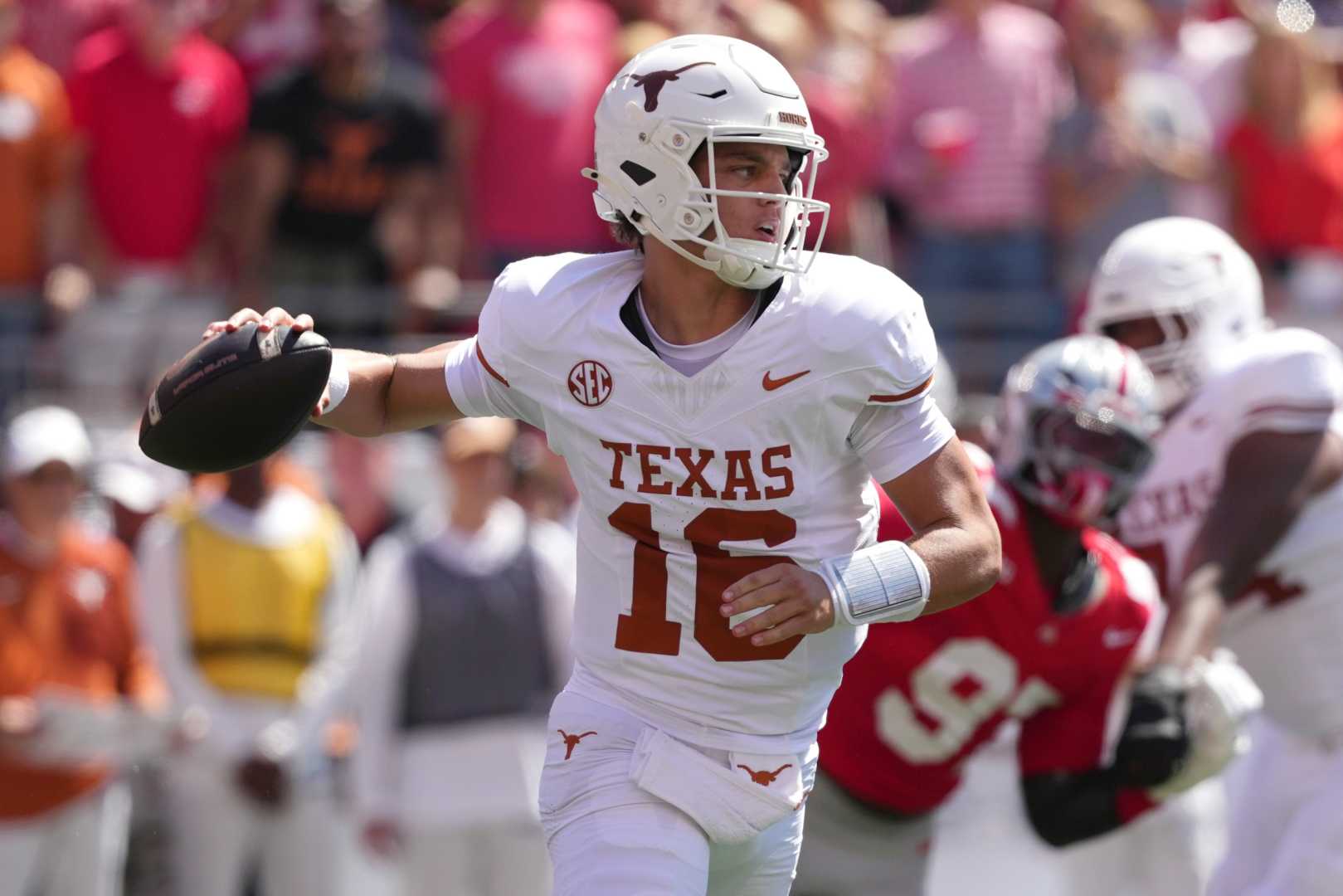 Arch Manning Texas Quarterback Performance