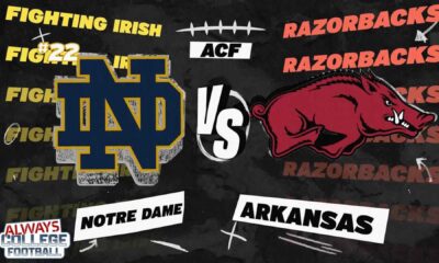 Arkansas Razorbacks Notre Dame Football