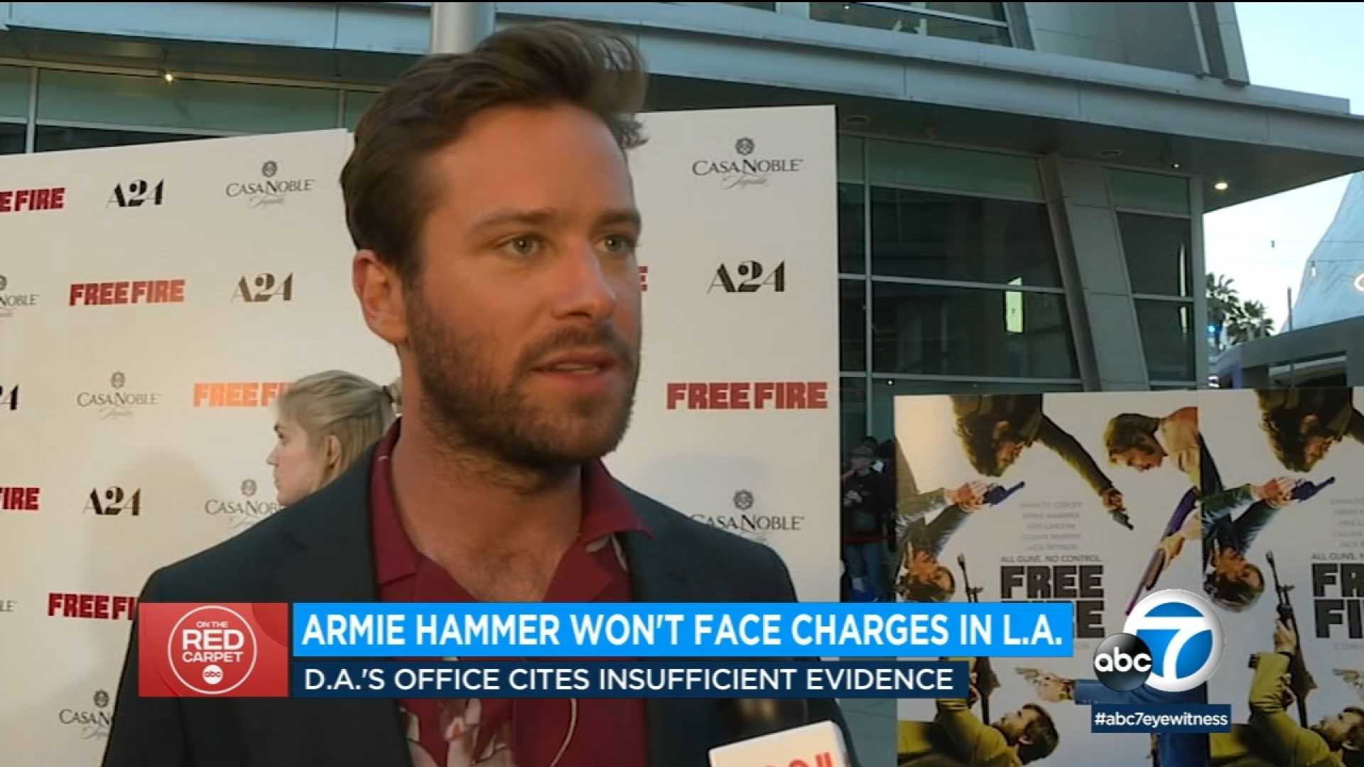 Armie Hammer Public Appearance Los Angeles