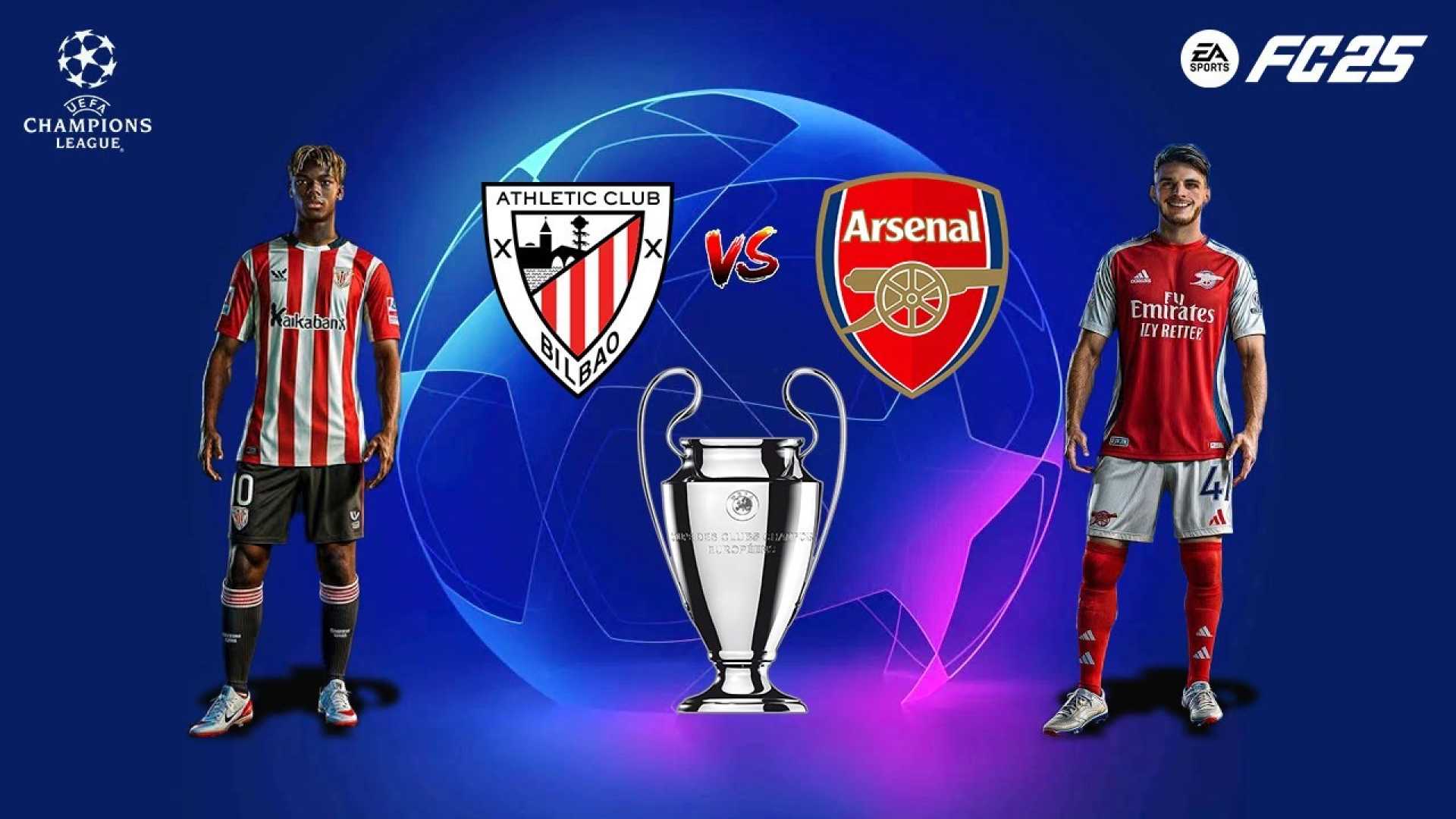 Arsenal Vs Athletic Club Champions League 2025