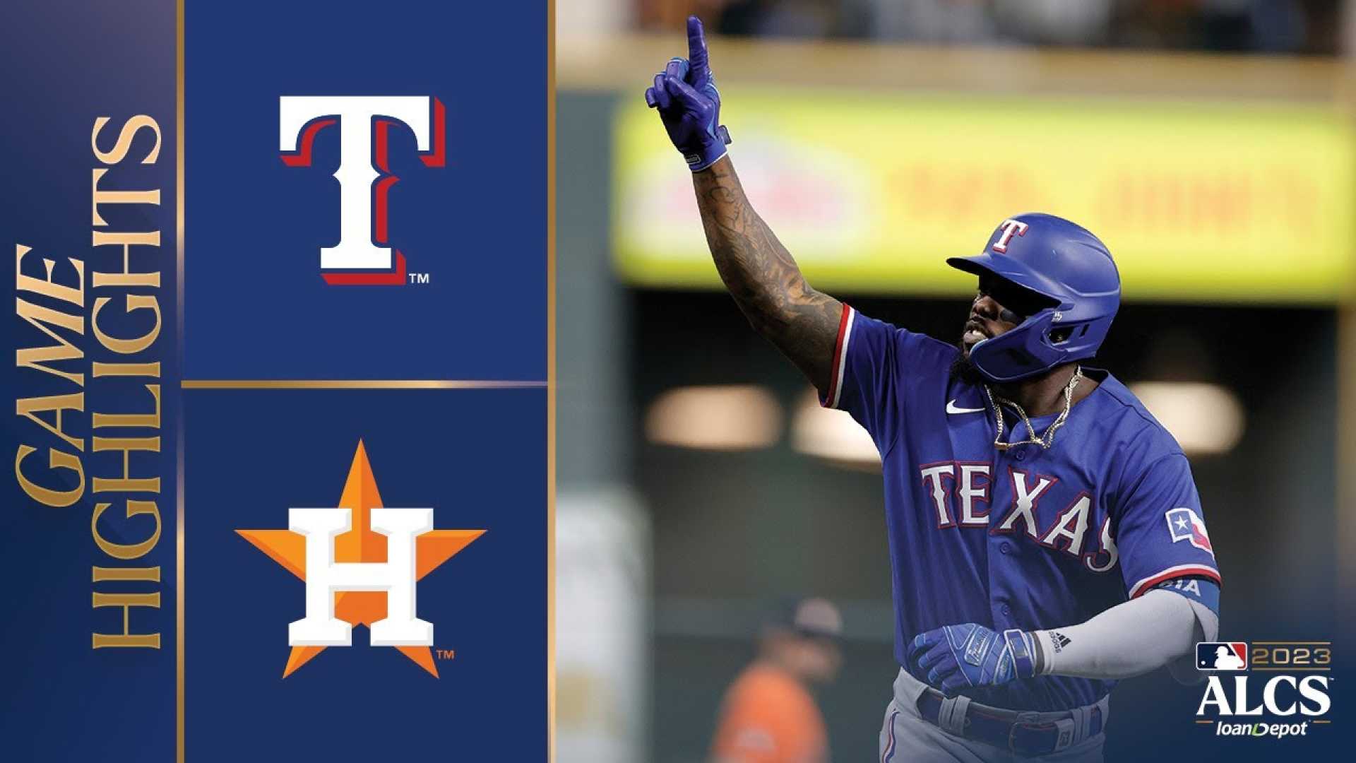 Astros Vs Rangers Baseball Game