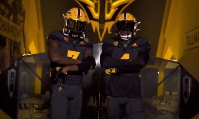 Asu Football Team Black Uniforms