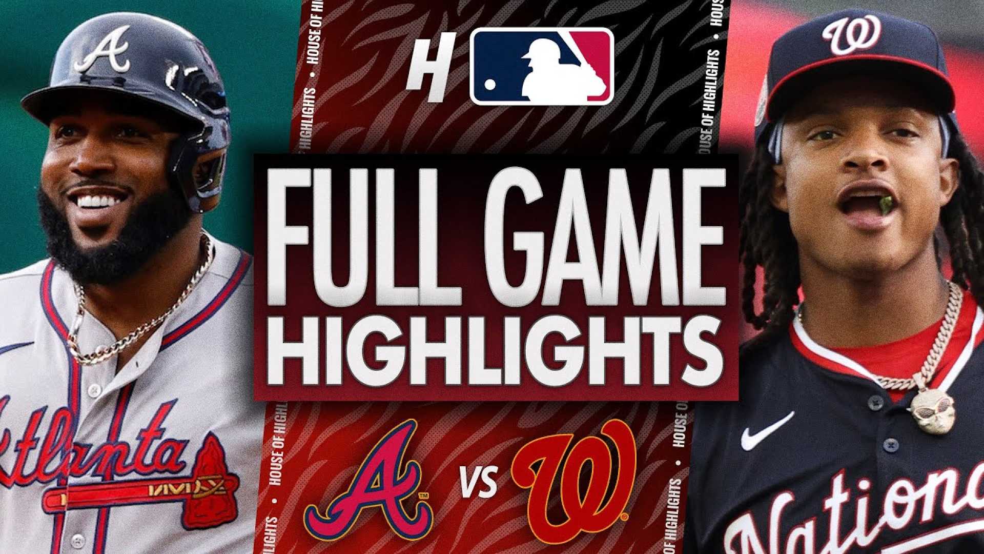 Atlanta Braves Vs Washington Nationals Game Highlights