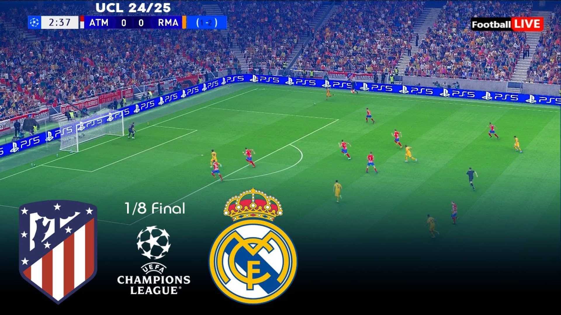 Atletico Madrid Vs Real Madrid 2025