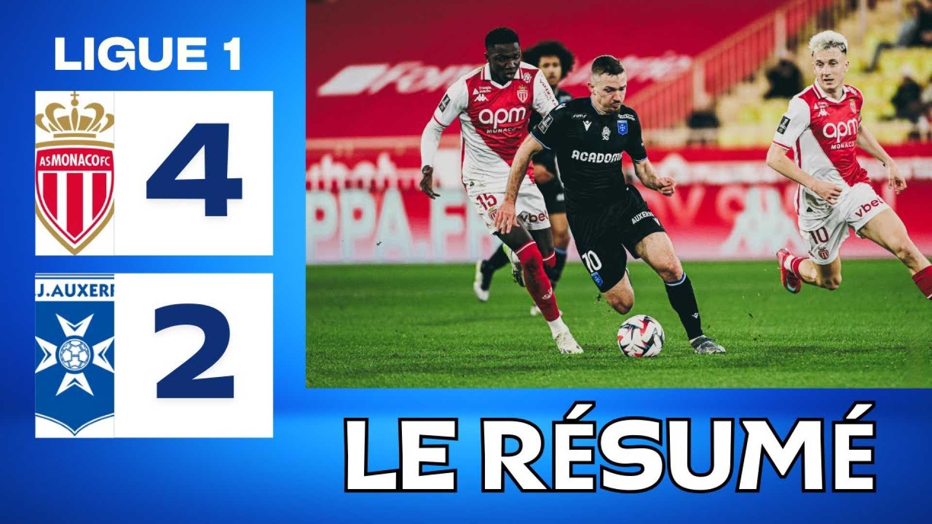 Auxerre Vs Monaco Ligue 1 Clash