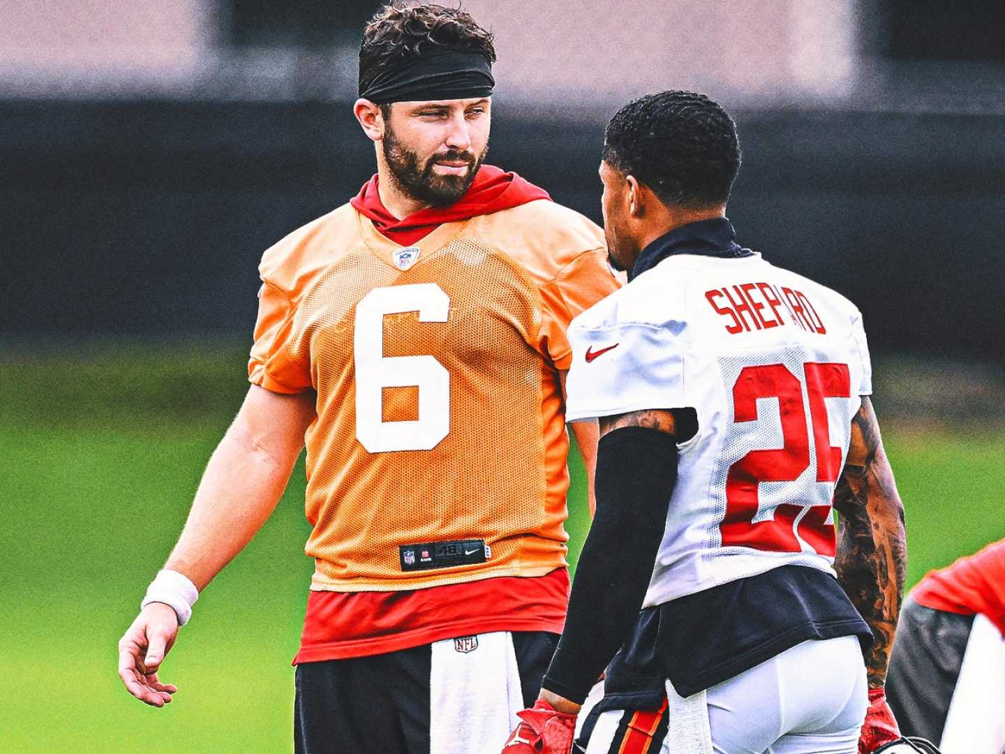 Baker Mayfield Sterling Shepard Buccaneers